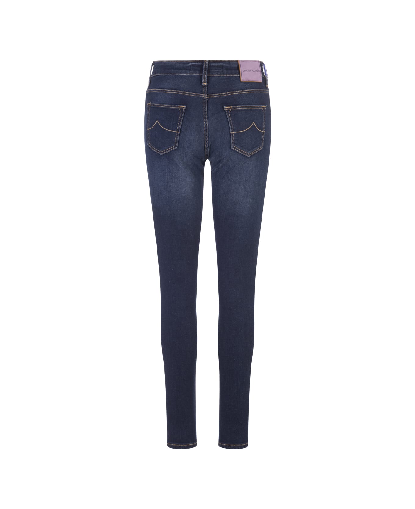 Jacob Cohen Woman Gilda Skinny Fit Jeans In Dark Blue Denim Italist