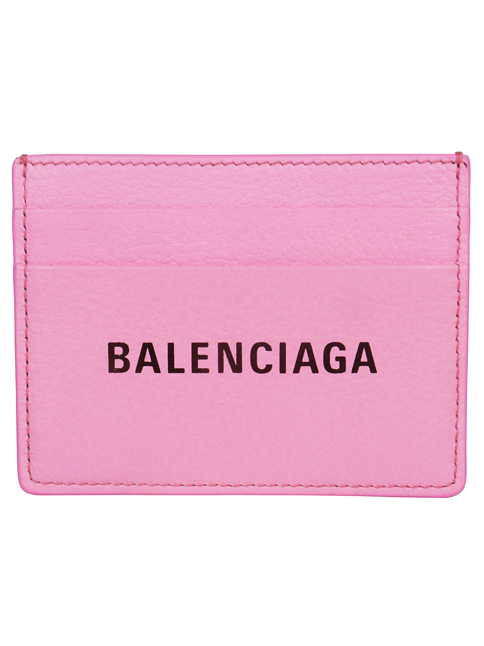 balenciaga essential card holder in basic