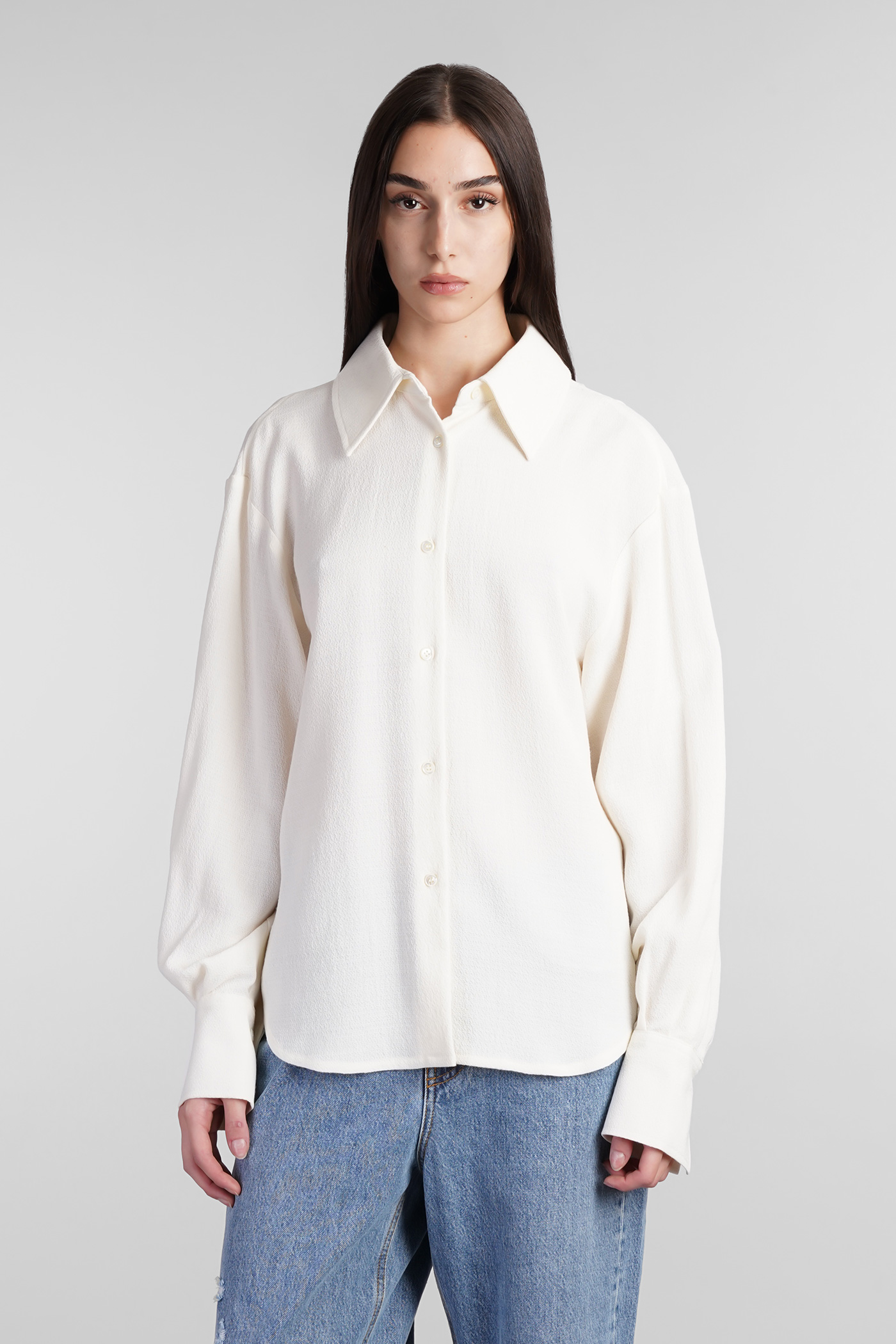 Anais Shirt Shirt In Beige Viscose