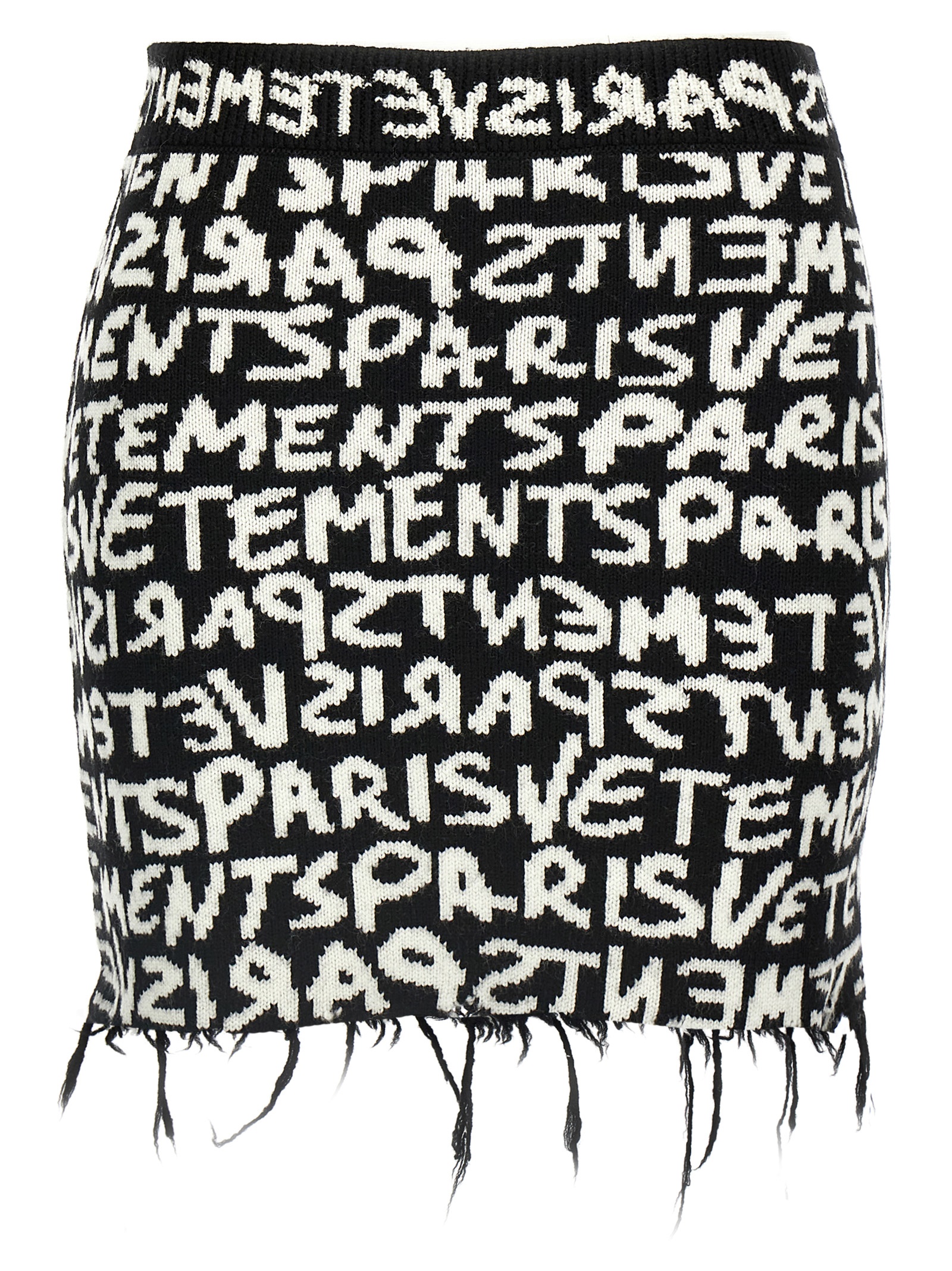 Paris Monogram Mini Skirt