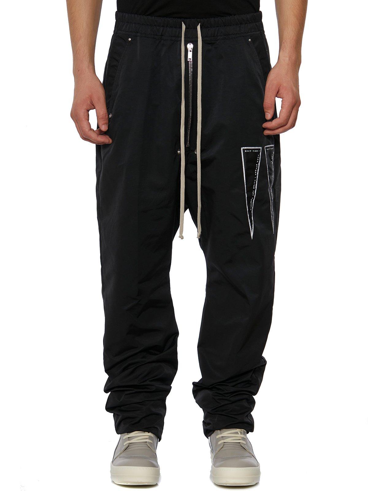 Drawstring-waist Pants