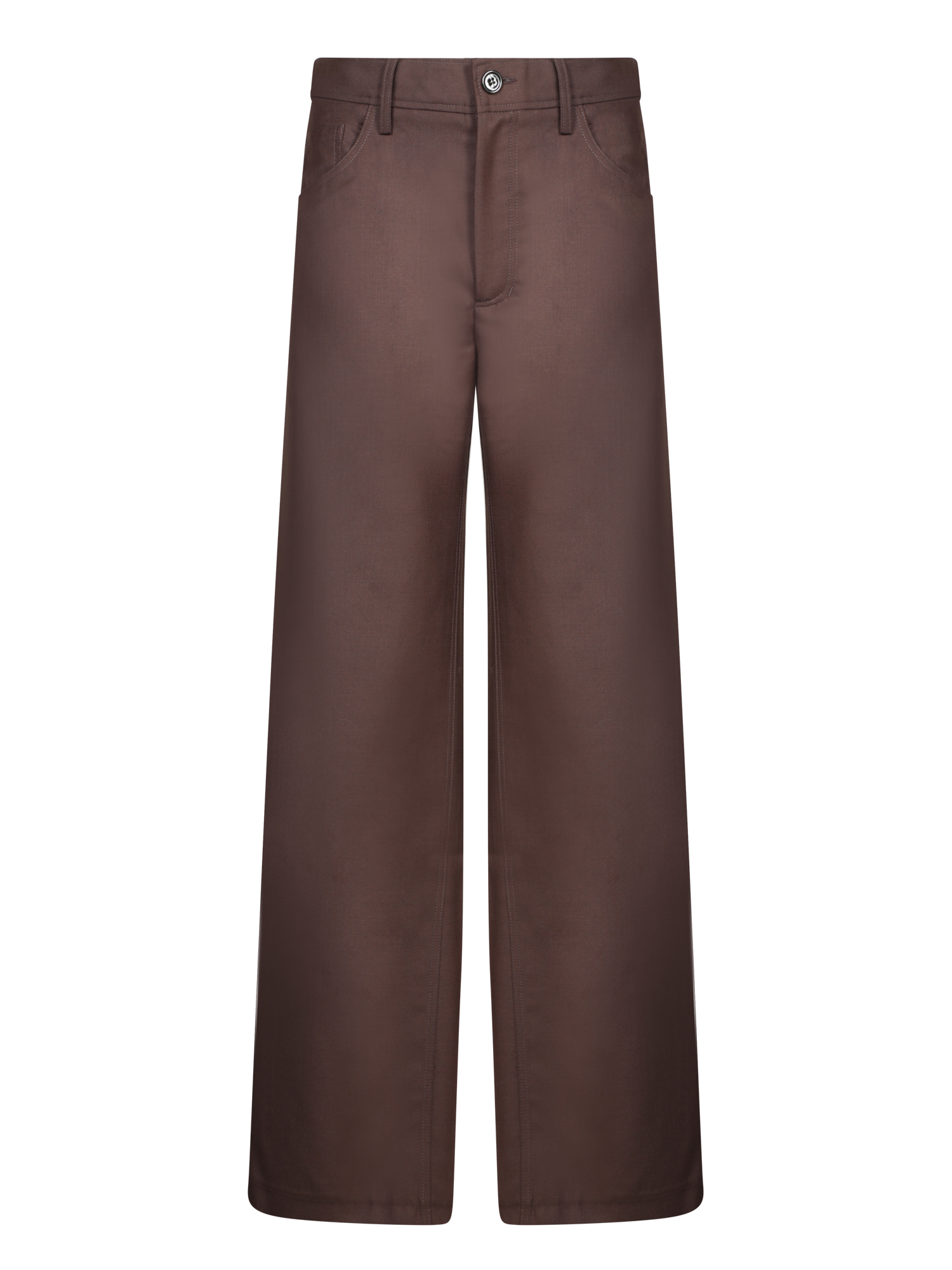 Wide Jiro Brown Pants