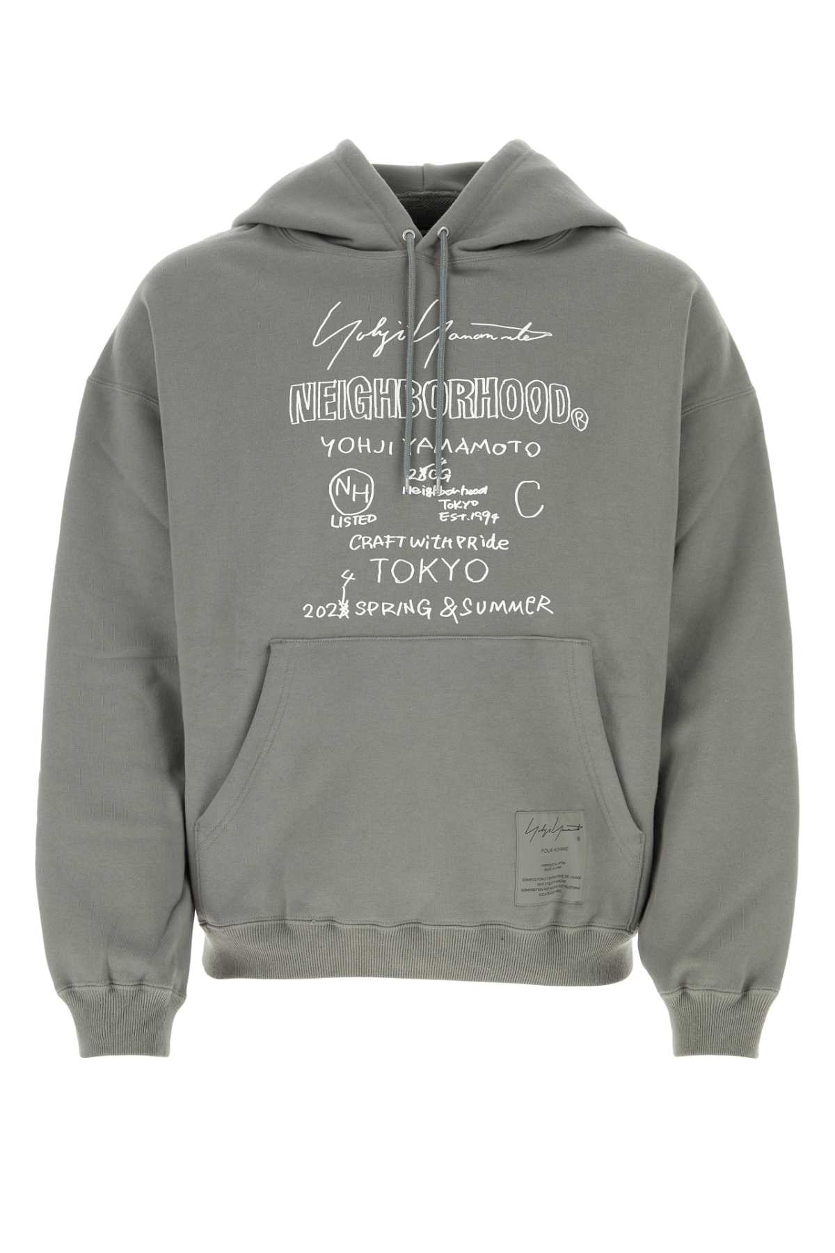 Grey Cotton Yohji Yamamoto X Neighborhood Sweatshirt