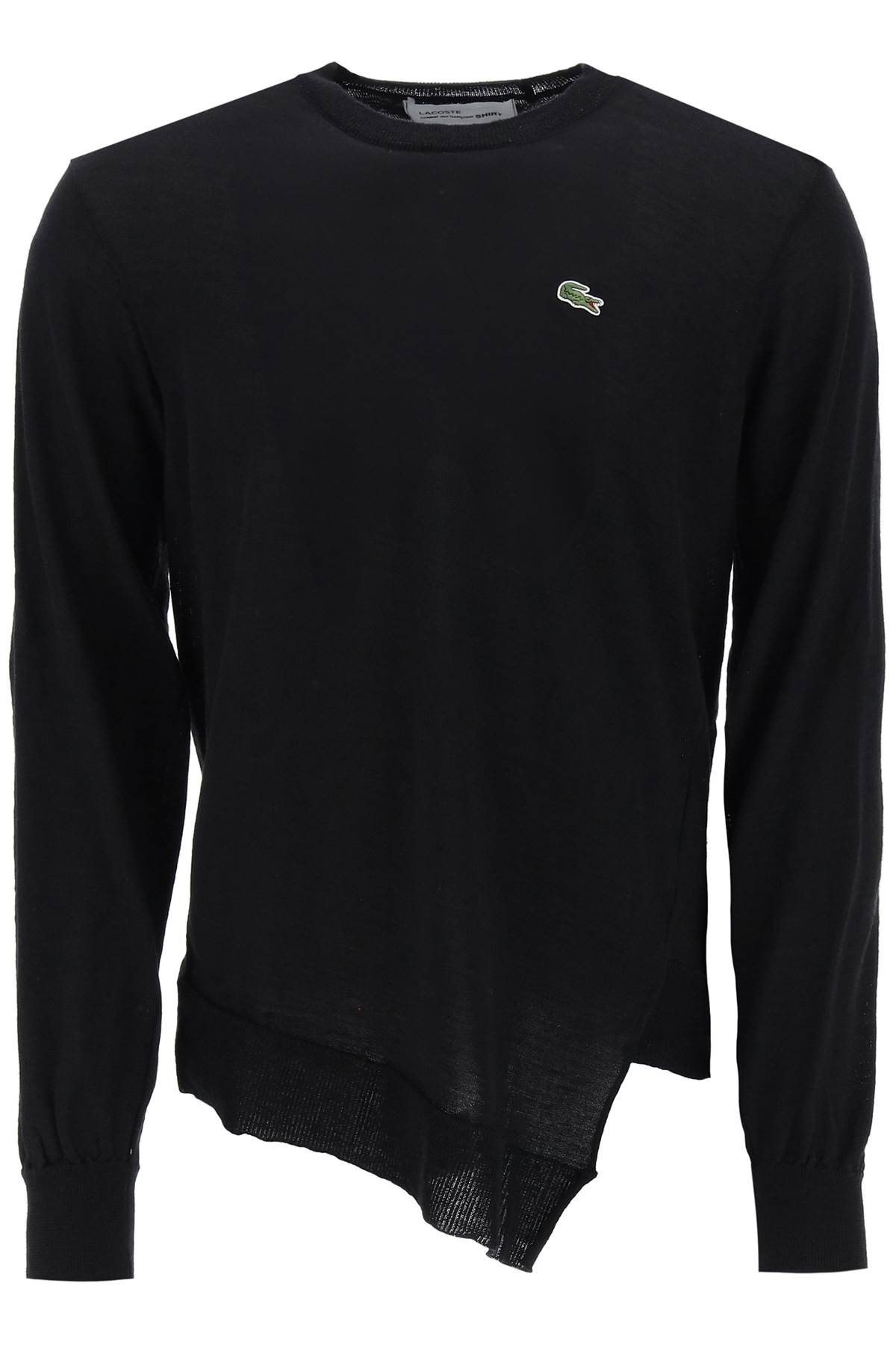 X Lacoste Bias-cut Sweater