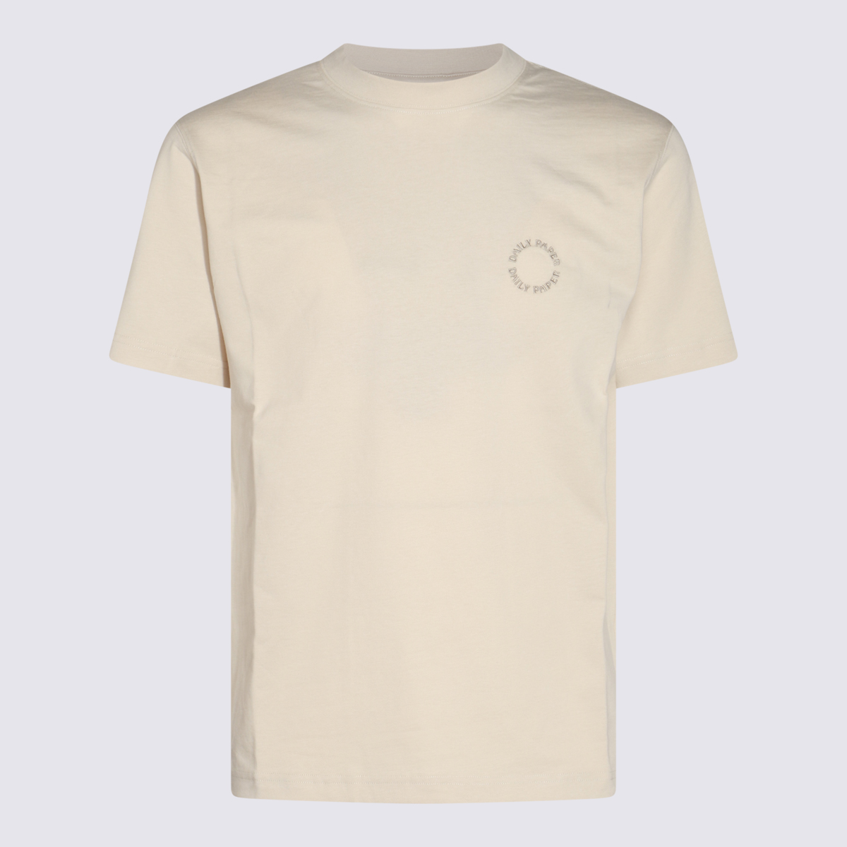 Beige Cotton T-shirt