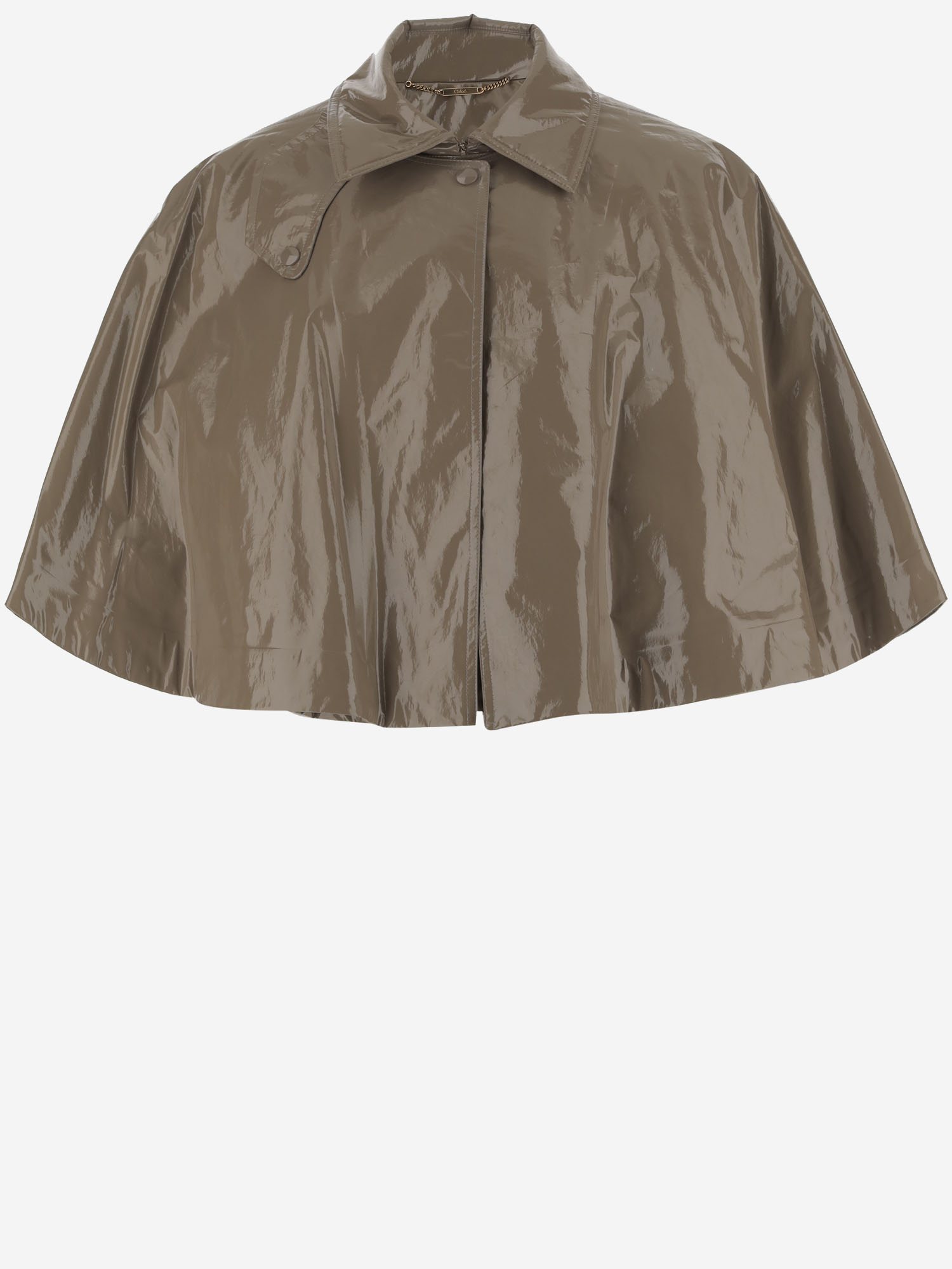 Chloé Lacquered Effect Cape