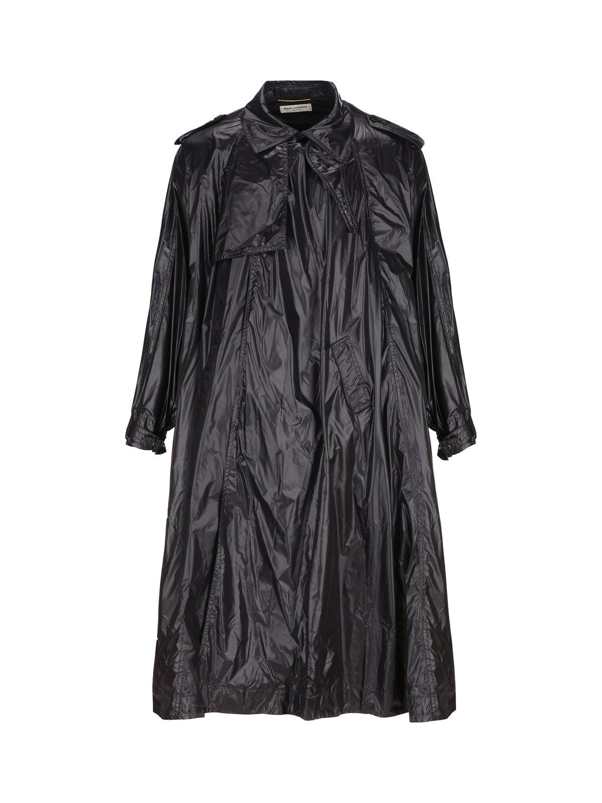 Nylon Trench Coat