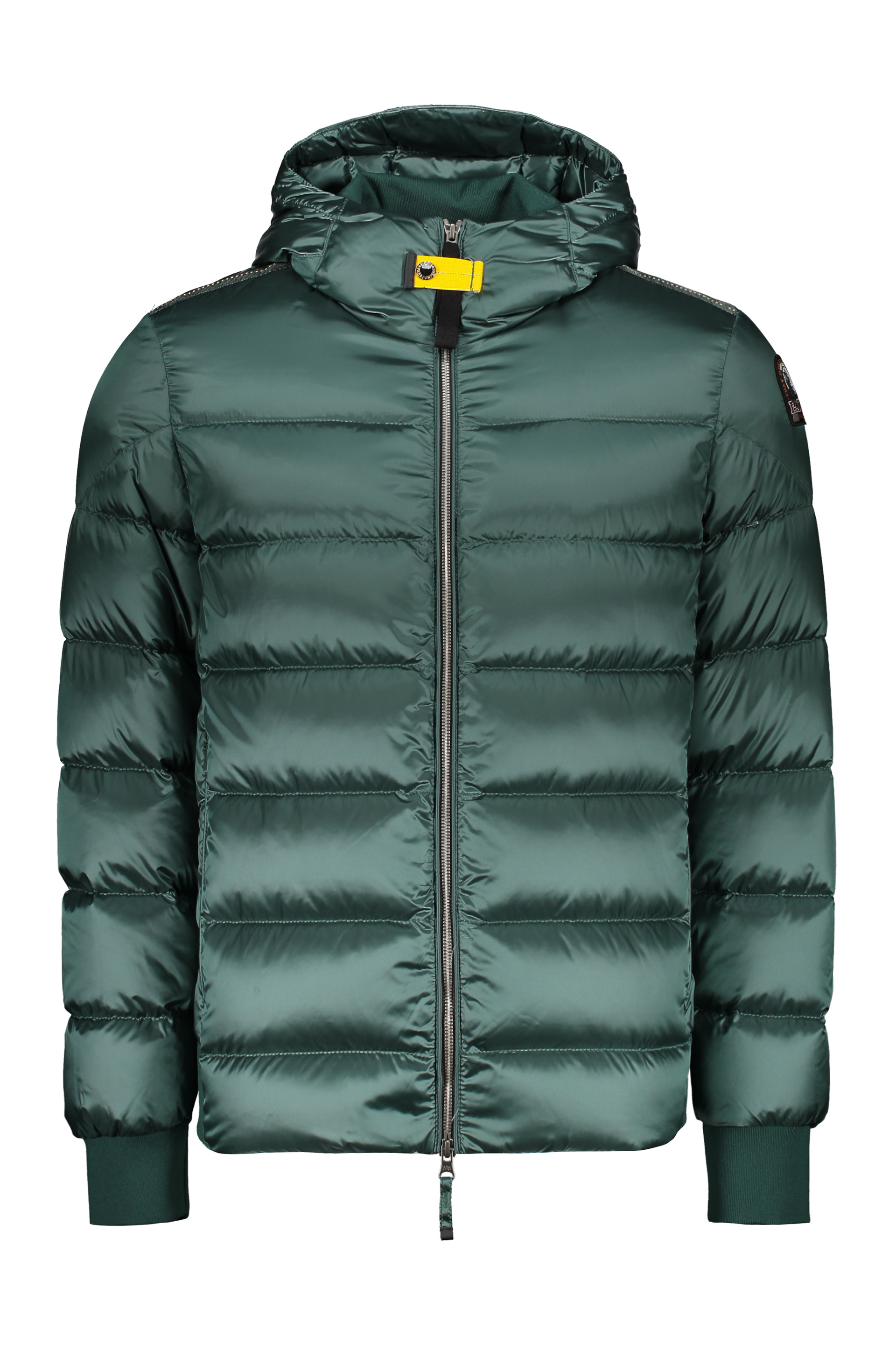 Pharrell Hooded Bomber-style Down Jacket