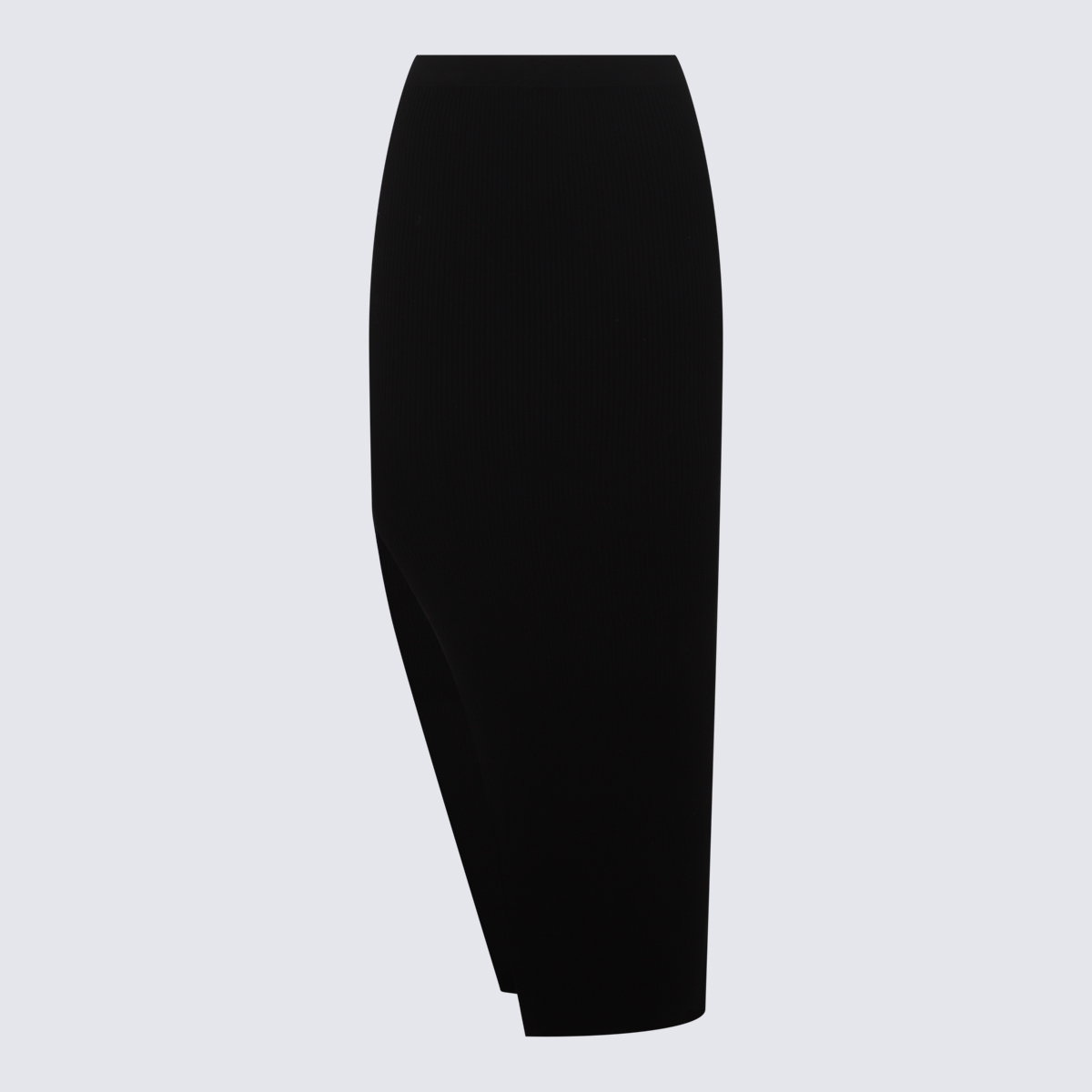 Black Viscose Skirt