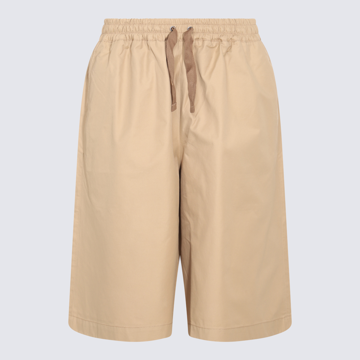 Maison Kitsuné Beige Cotton Blend Shorts