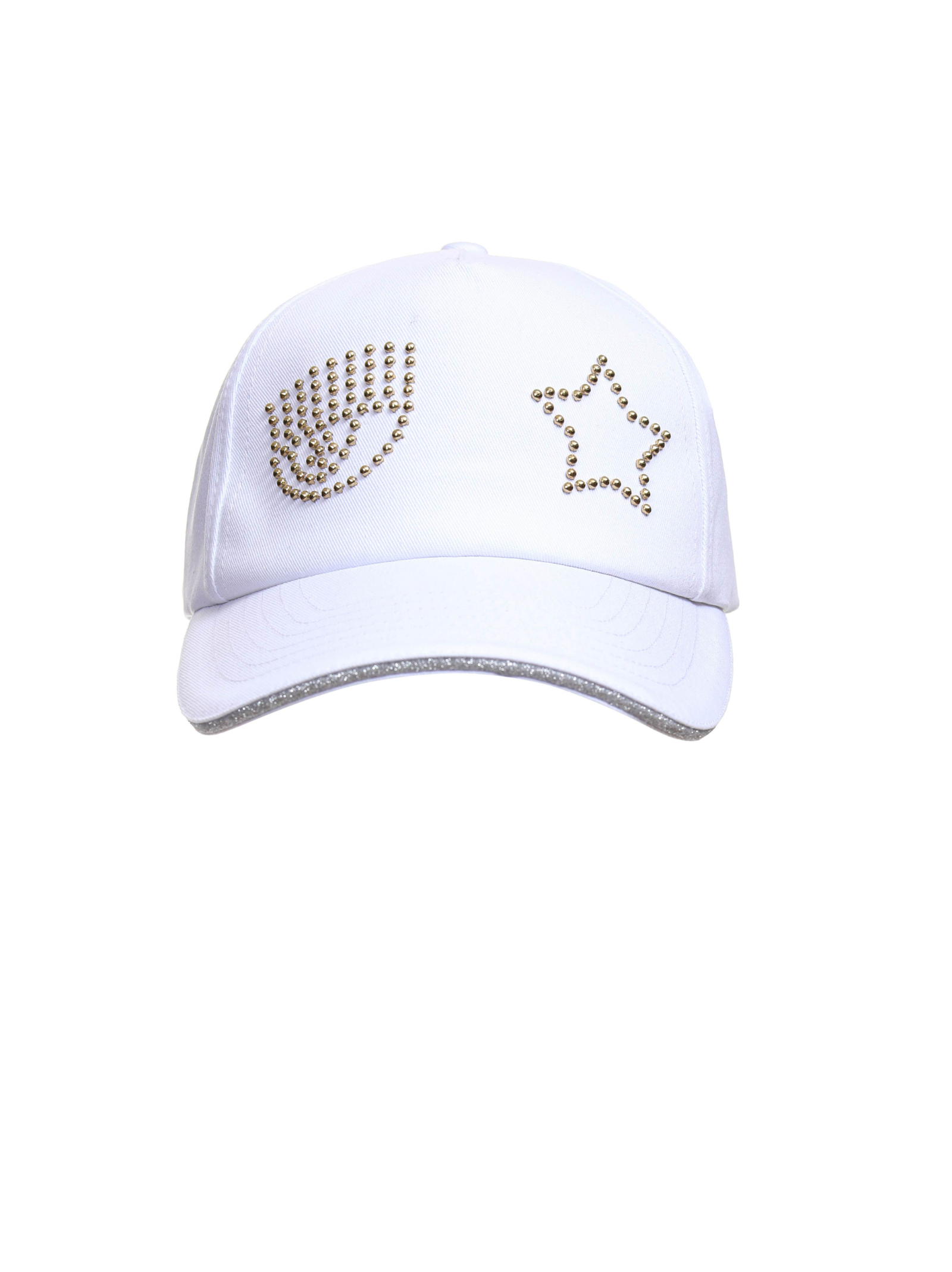 White Casual Hat