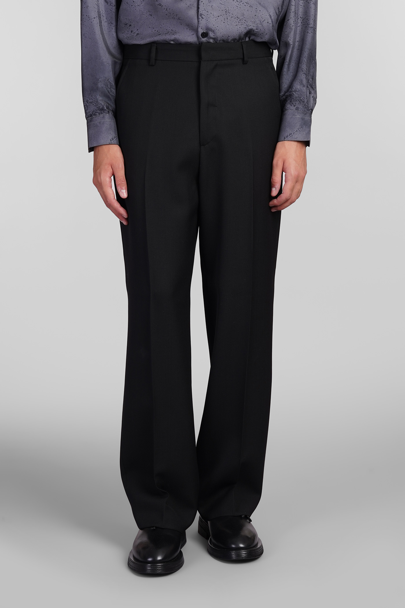 Alain Pants In Black Wool