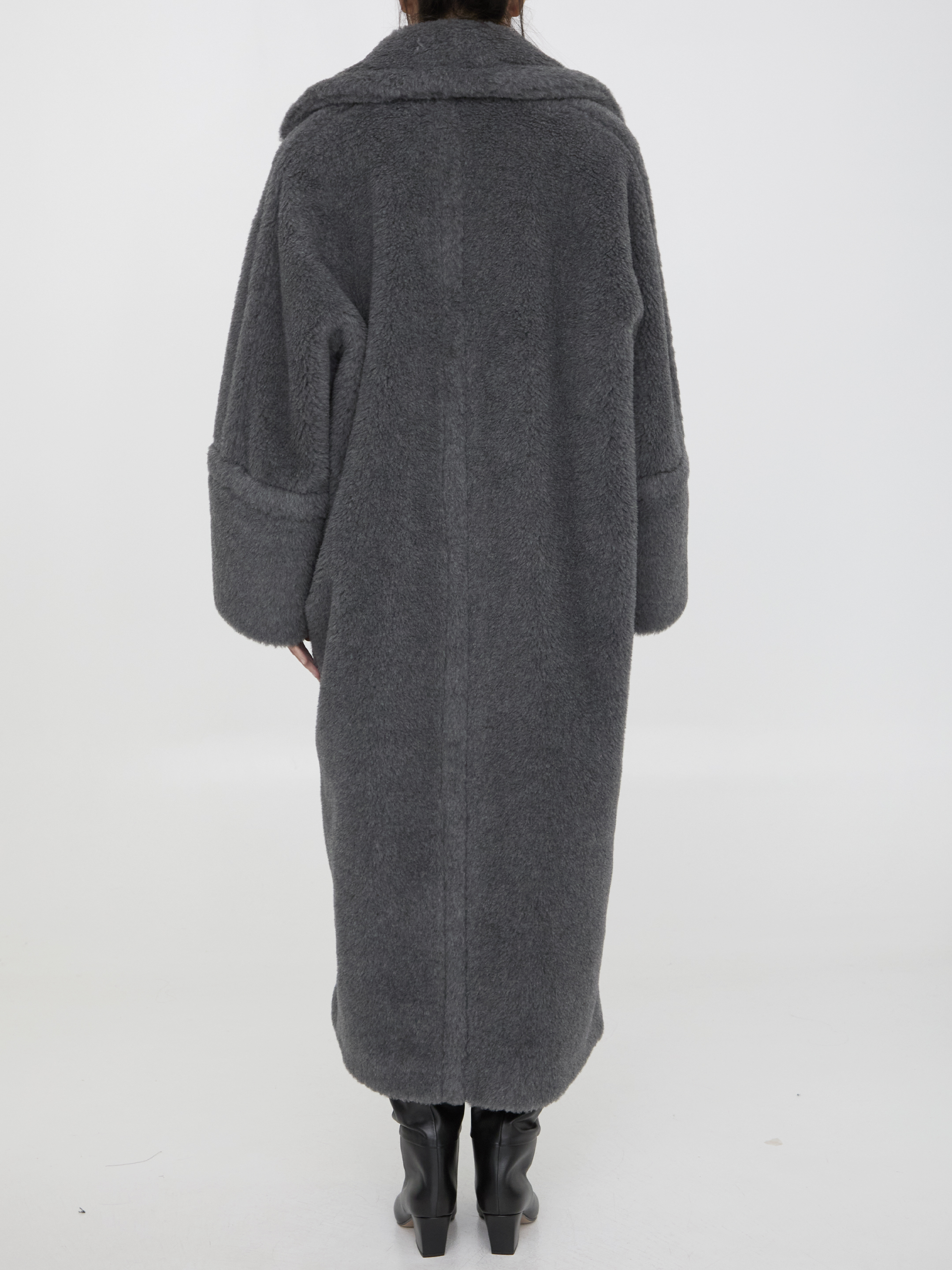 Shop Max Mara Kadiak Coat In Grey