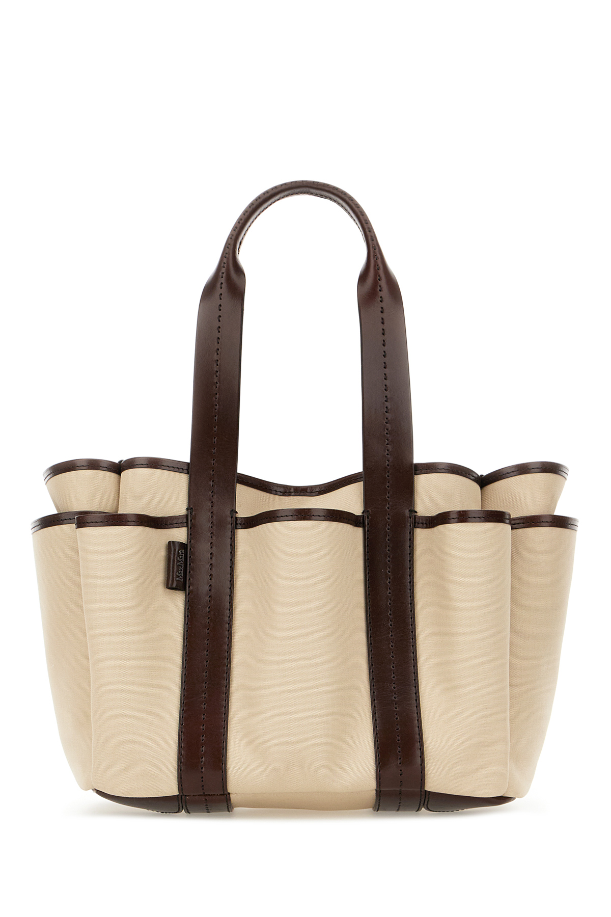 Sand Canvas Giardiniera Handbag