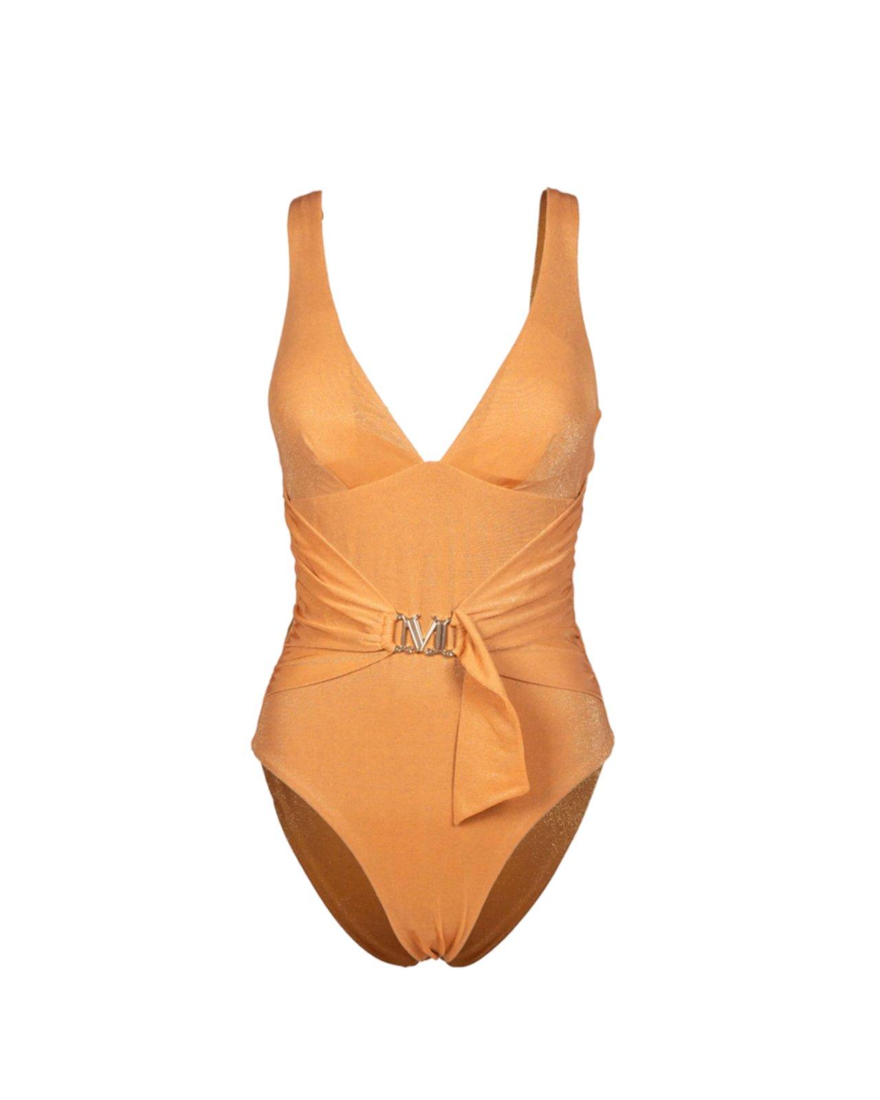 V-neck One-piece Swimsuit