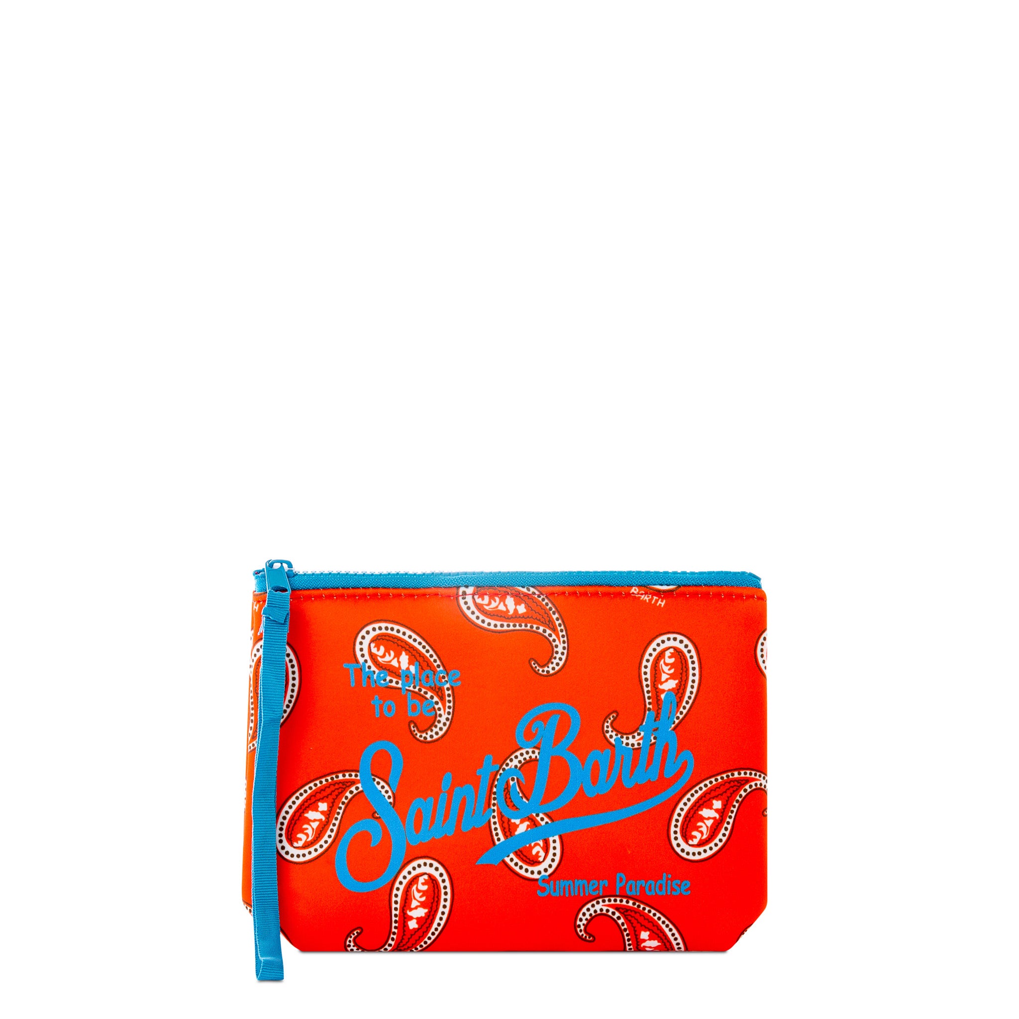 Aline Pochette With Paisley Print