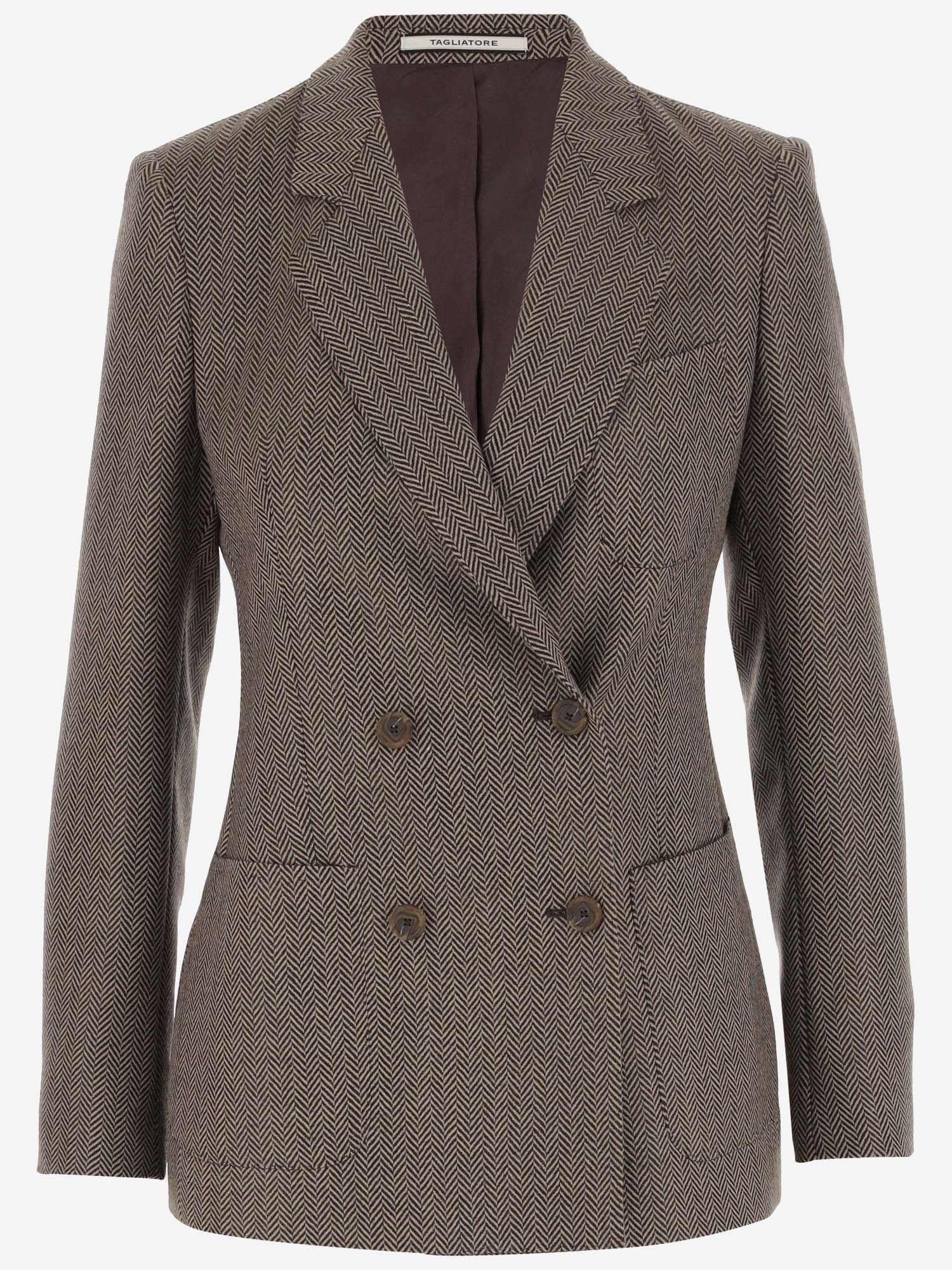 Tagliatore 0205 Double-breasted Wool Jacket