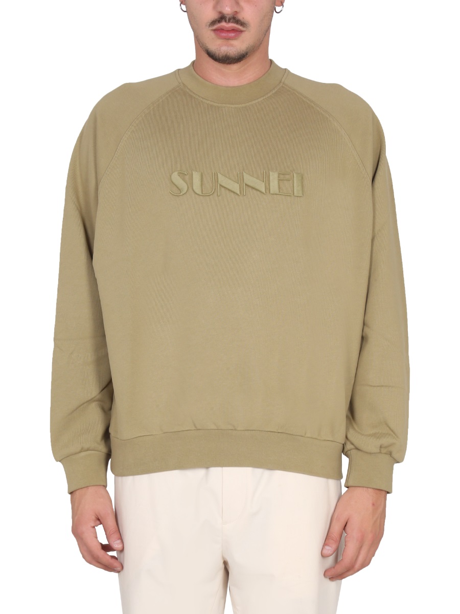 Sweatshirt With Logo Embroidery