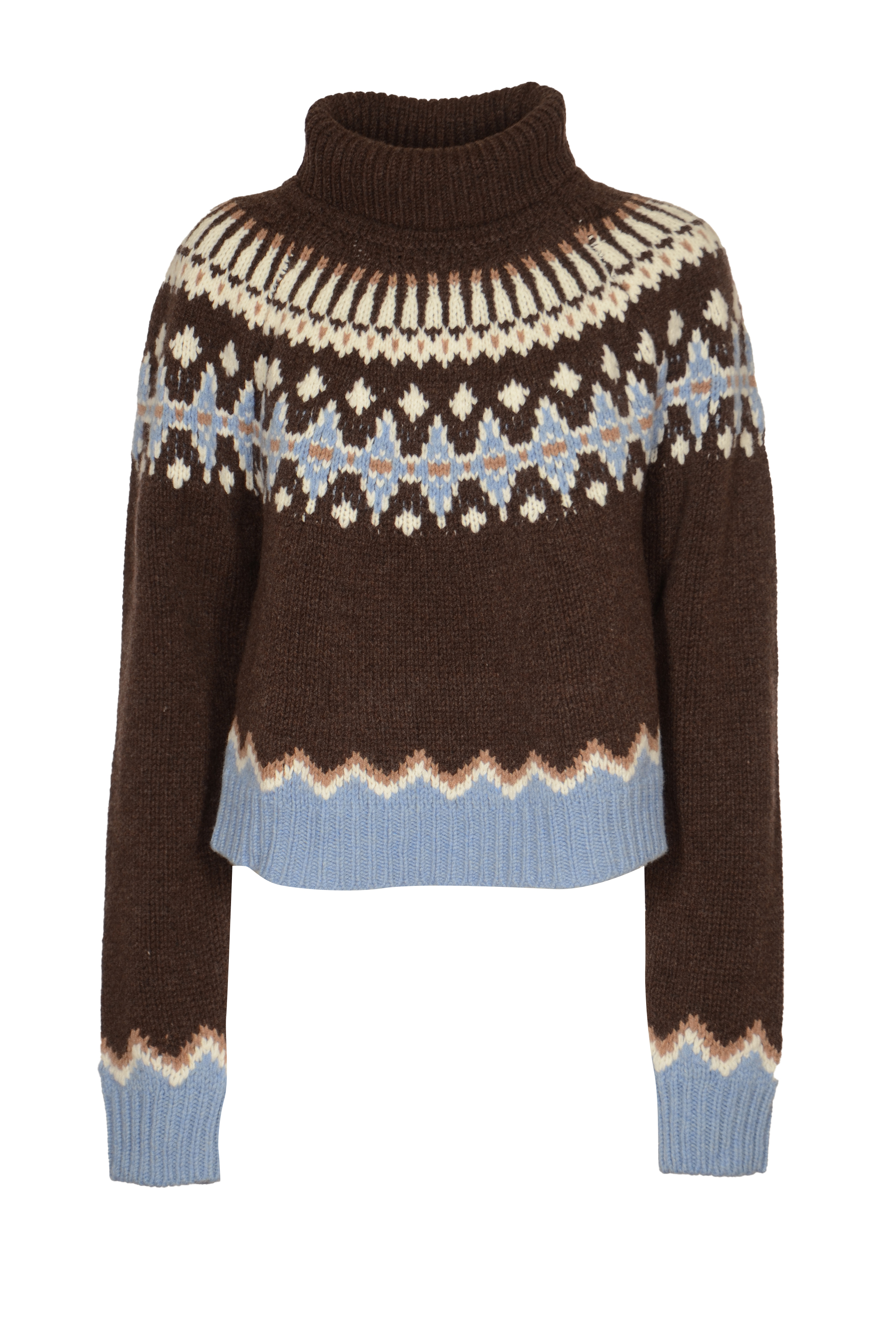 Sweet Winter Roll-neck Knitted Jumper