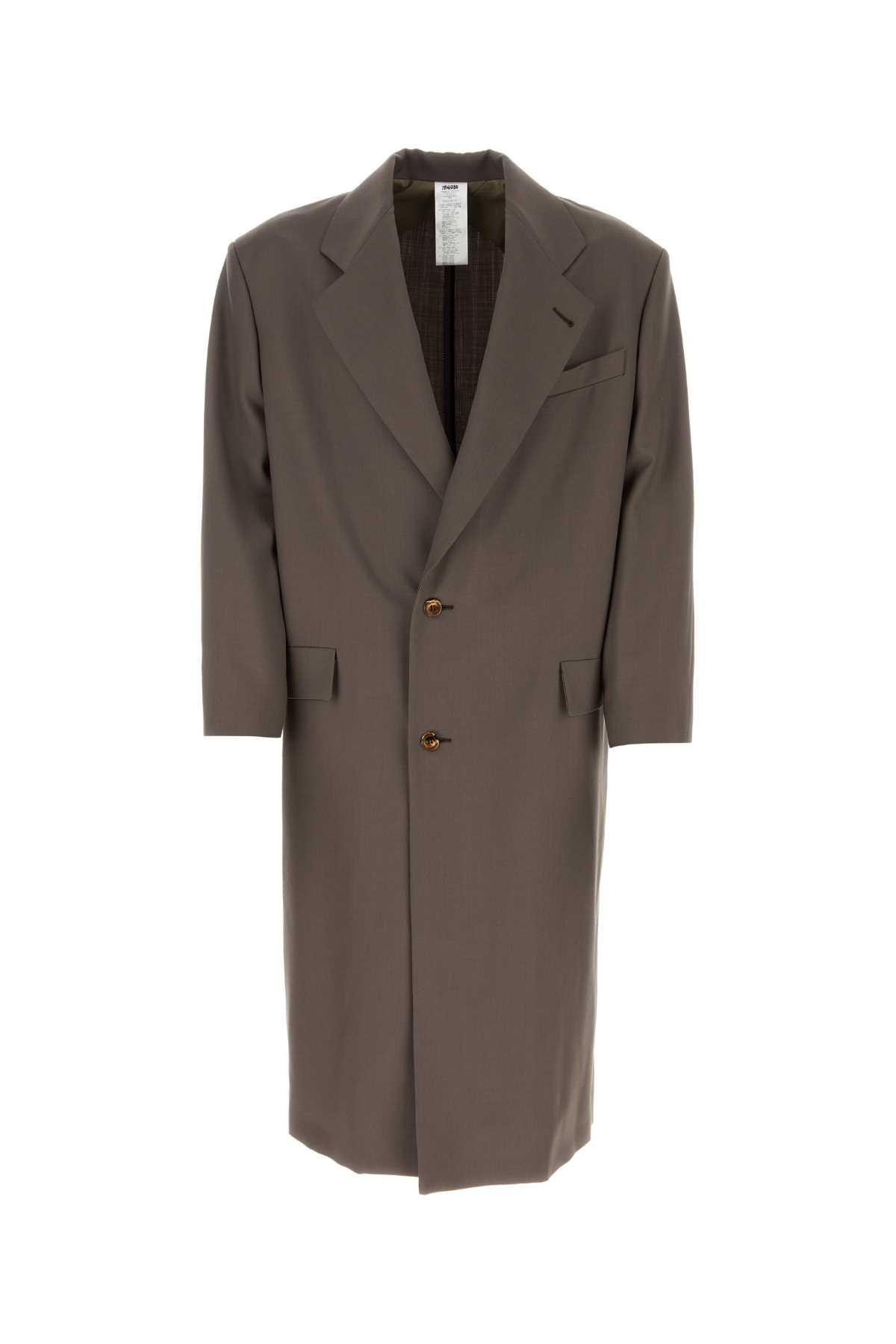 Brown Wool Coat