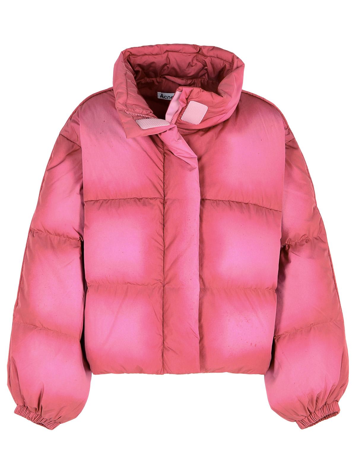 Pink Nylon Down Jacket