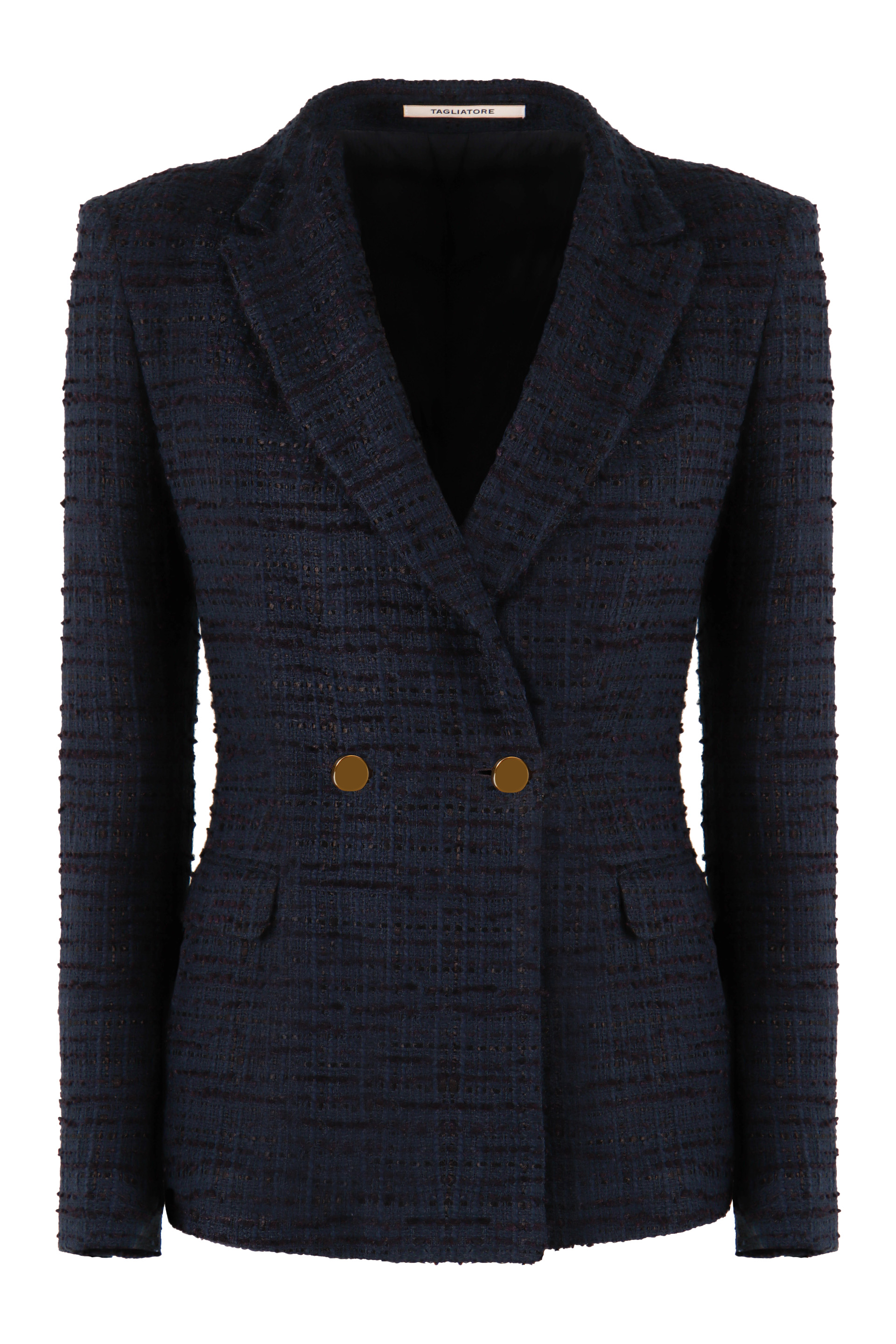 Tagliatore 0205 Cotton Blend Double-breasted Blazer