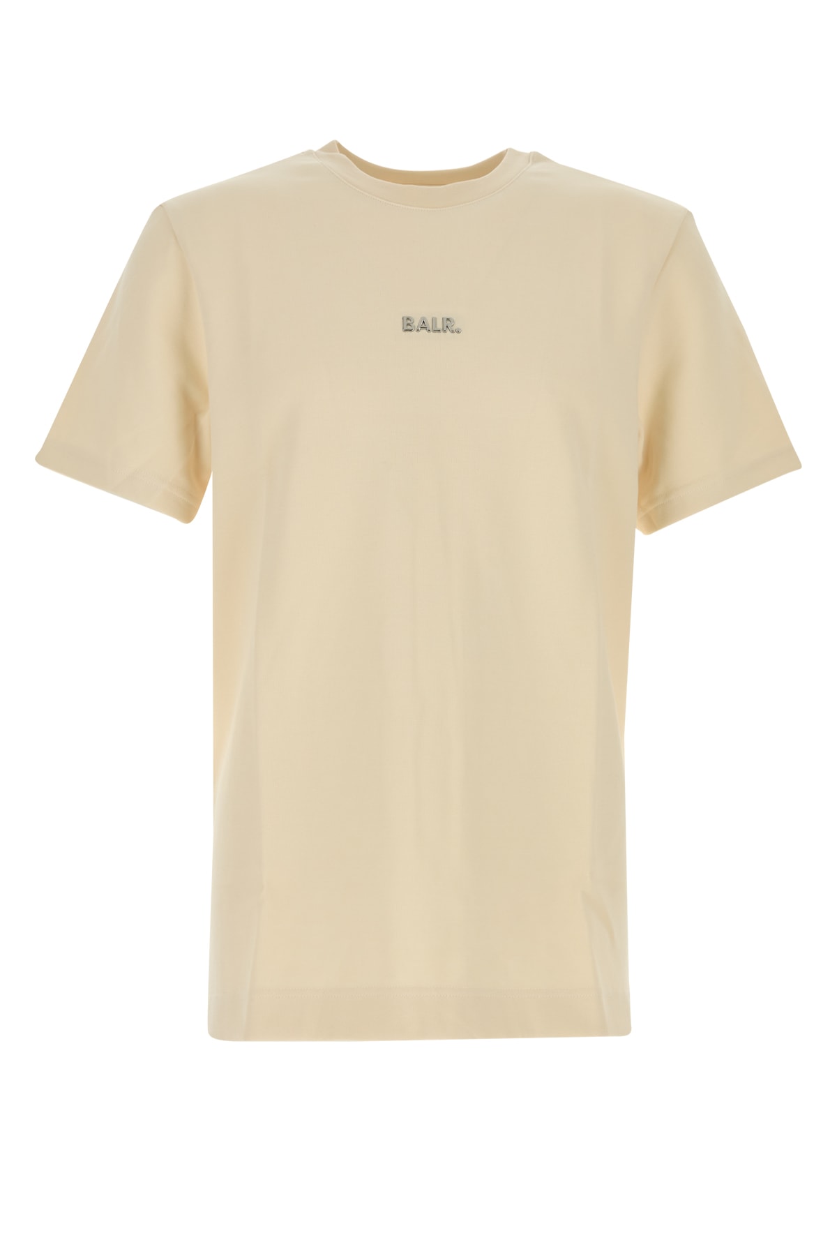 Balr. Yellow Crewneck T-shirt In Whiteswan