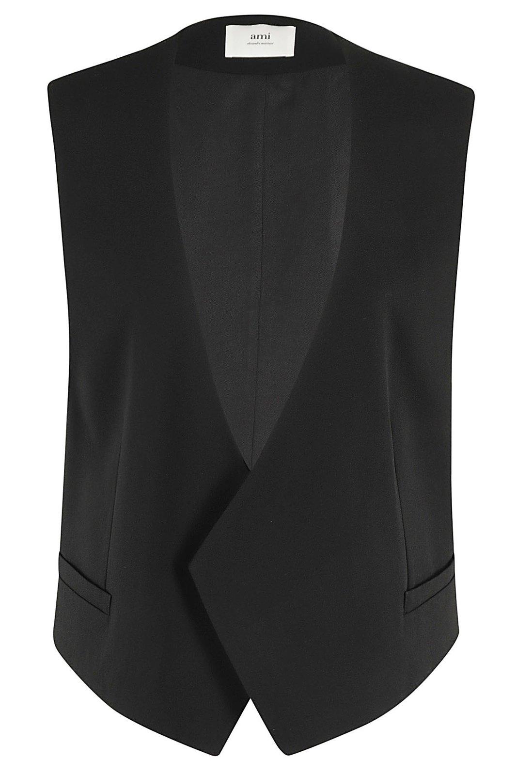 Paris Open-front V-neck Waistcoat