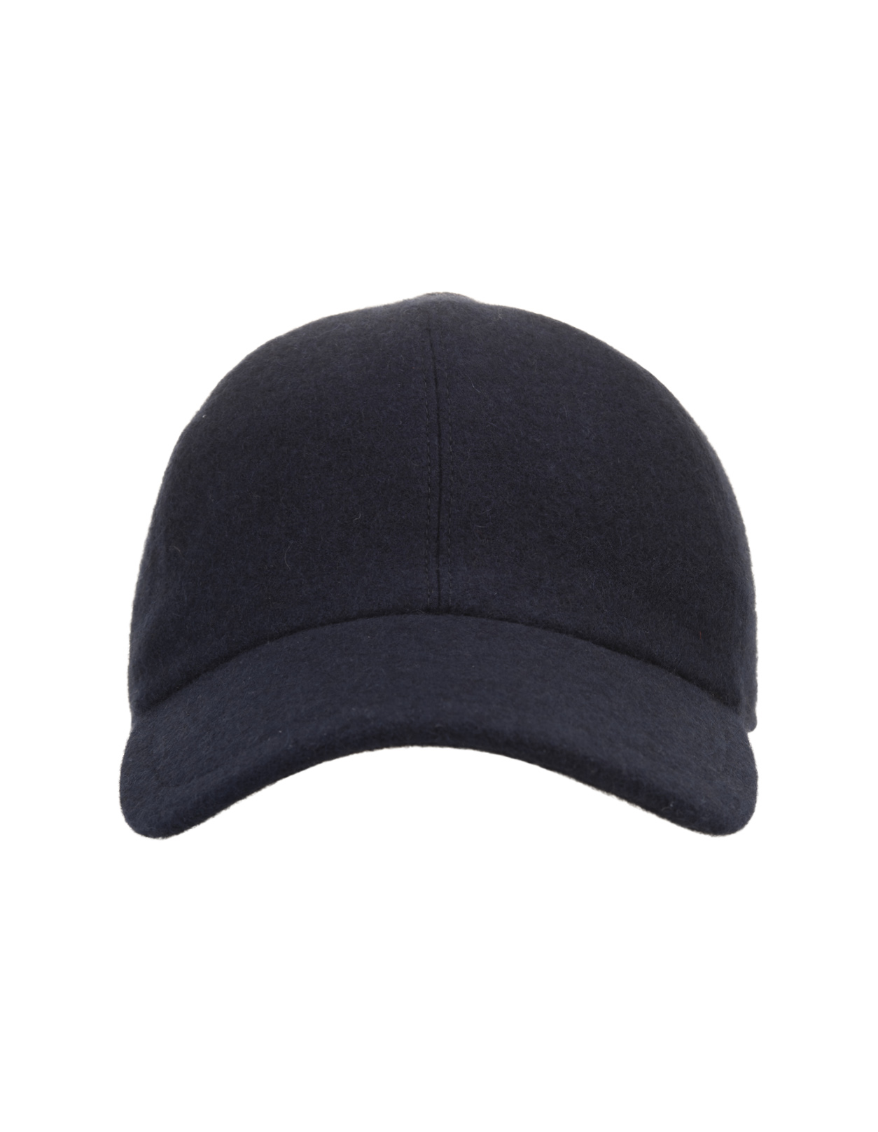 Dark Blue Cashmere Felt Baseball Hat