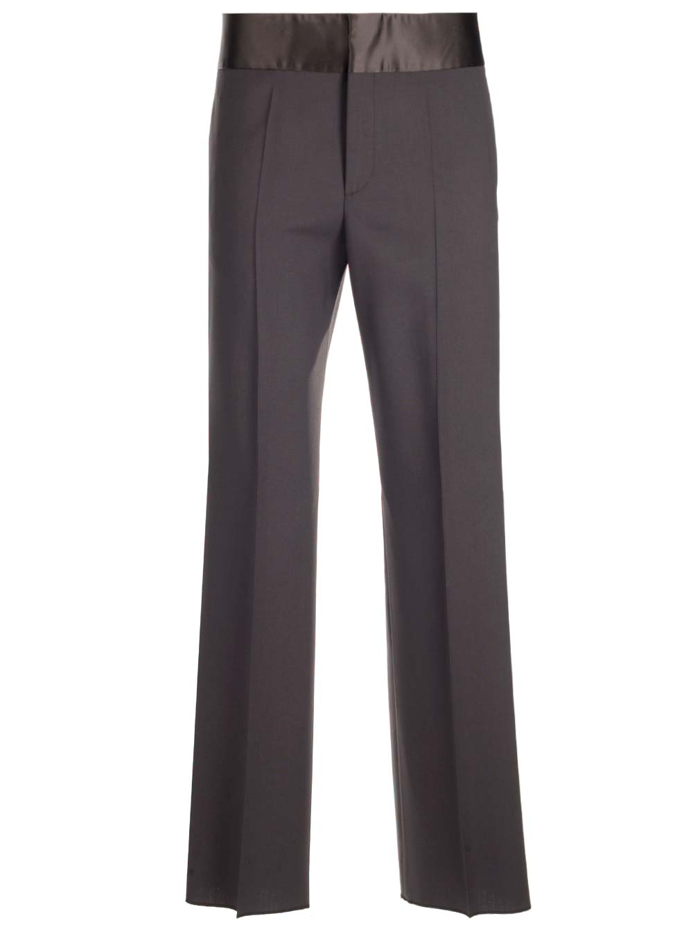 Trousers With Satin Inserts