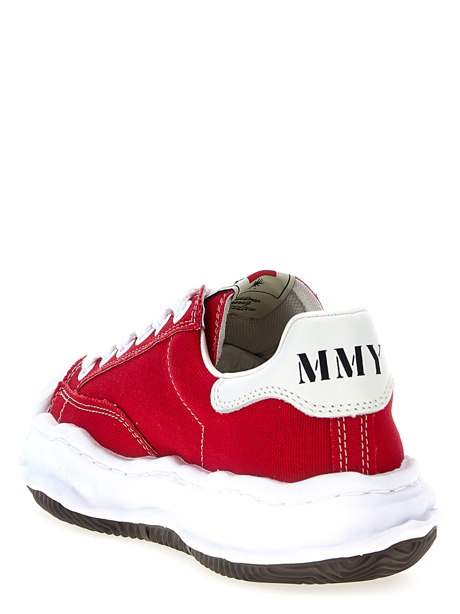 Shop Miharayasuhiro Blakey Sneakers In Red