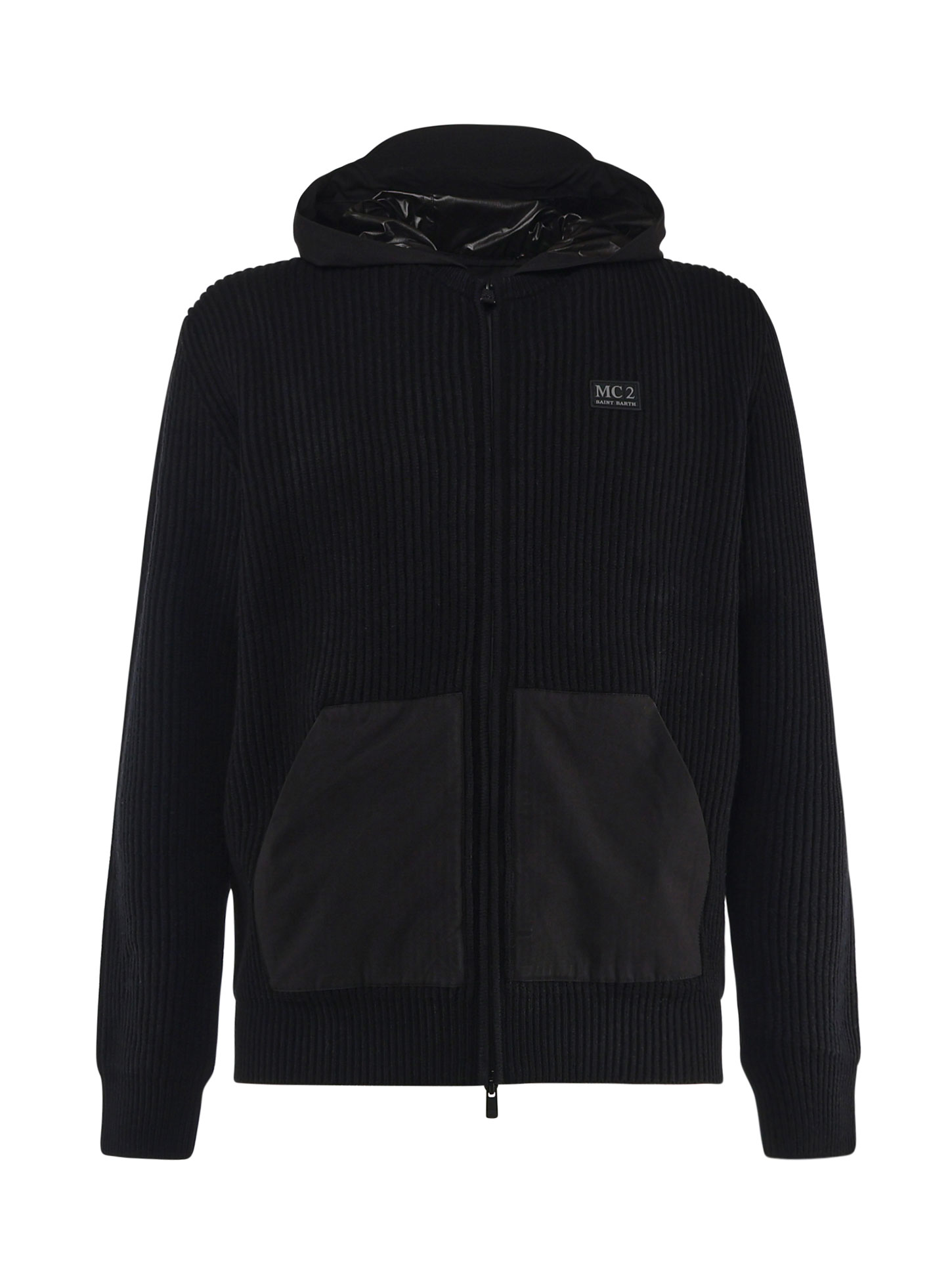 Sweatshirt With Zip And Hood