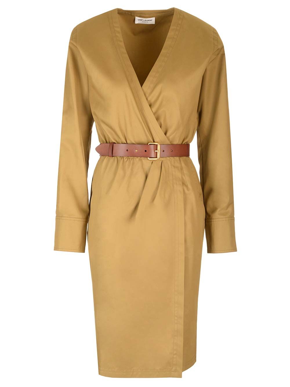 Wrap Midi Dress