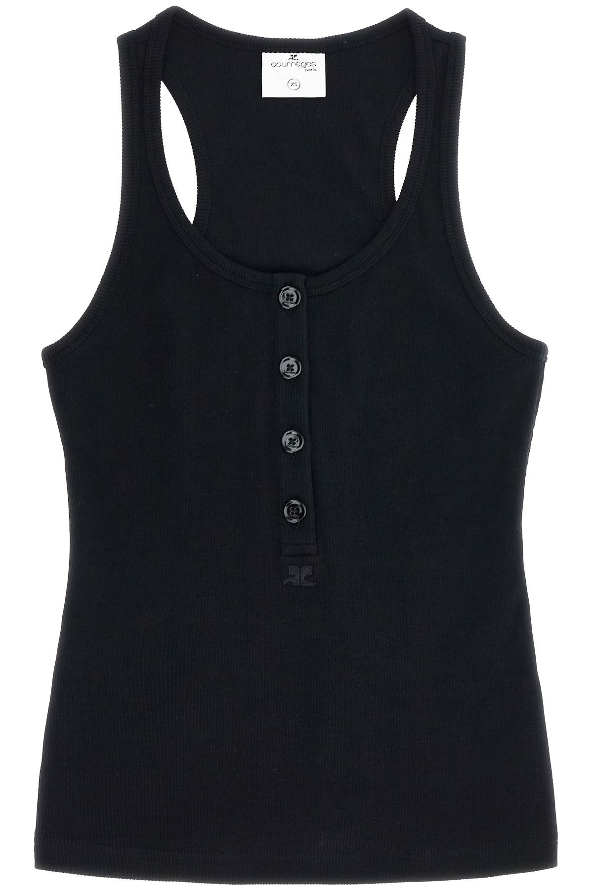 Courrèges 90s Rib Tank Top