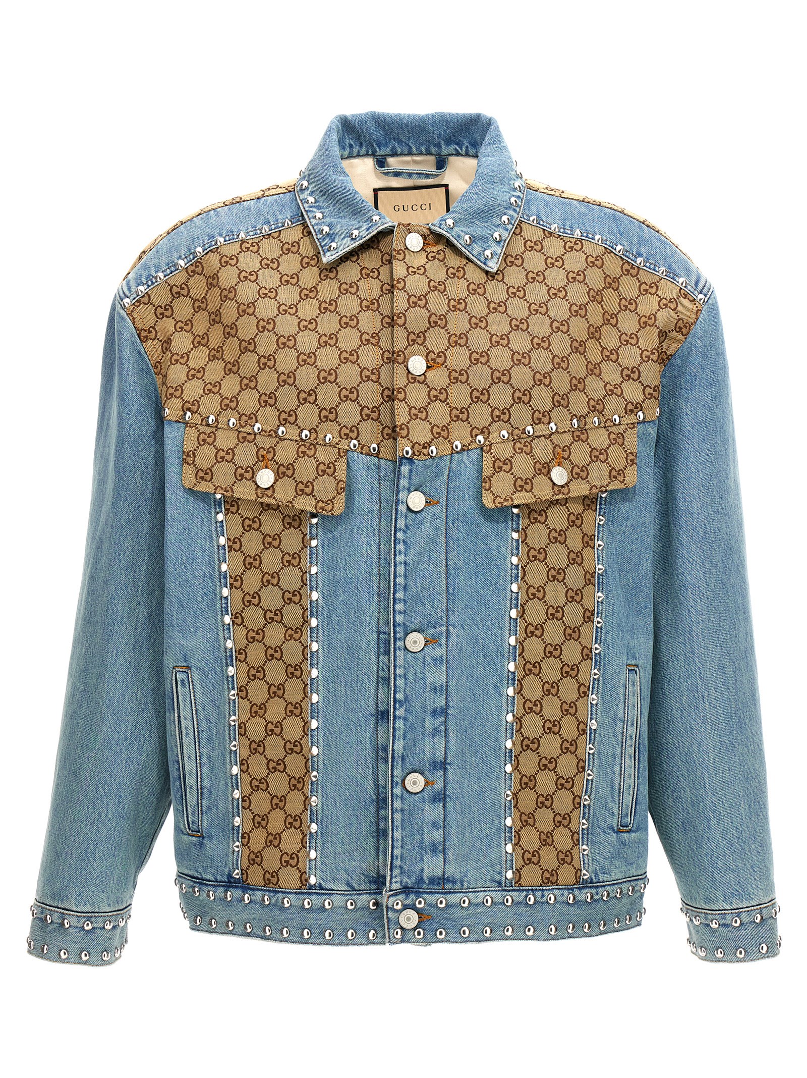 gg Insert Denim Jacket