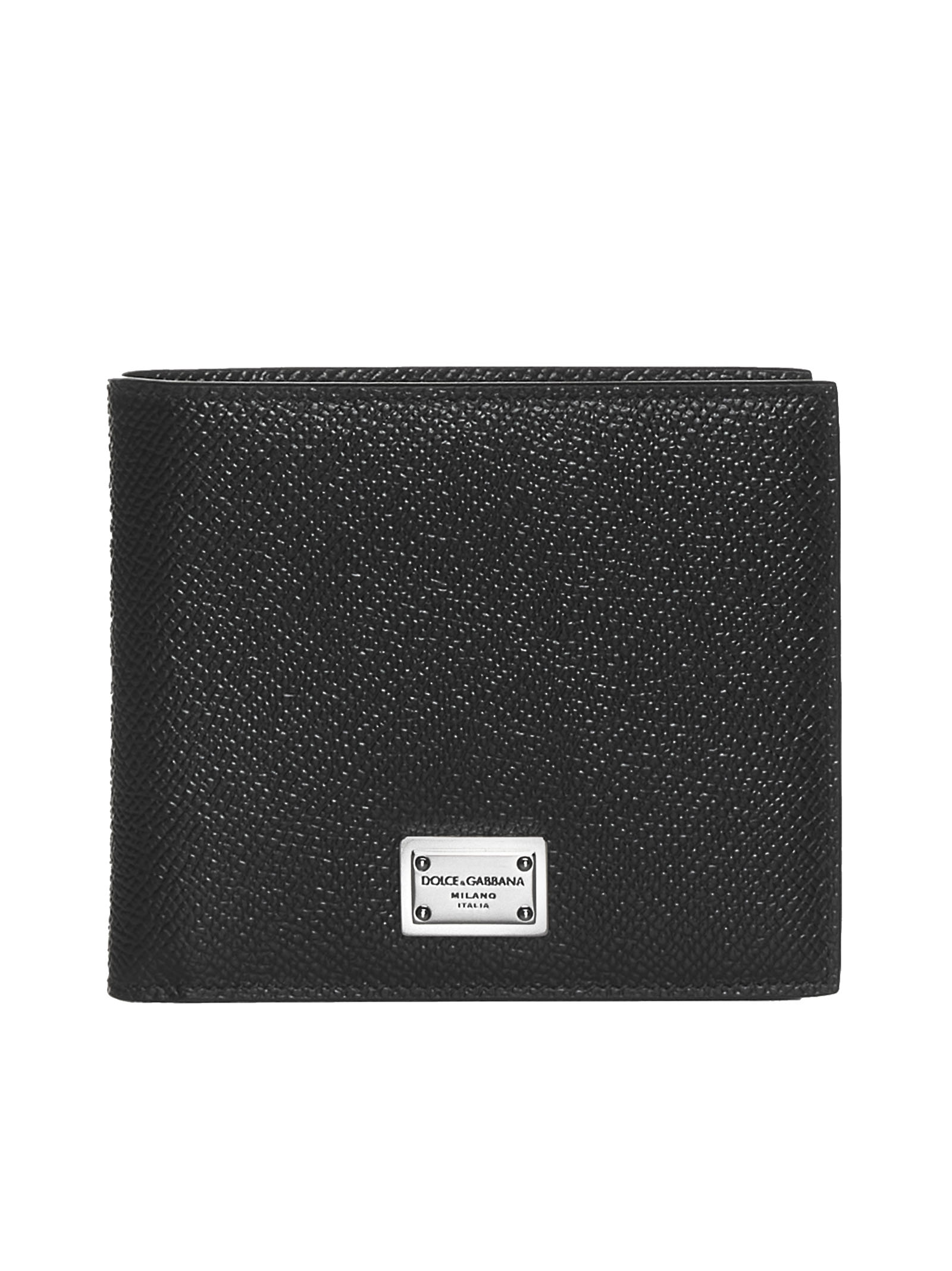 Logo Plaque Bifold Wallet