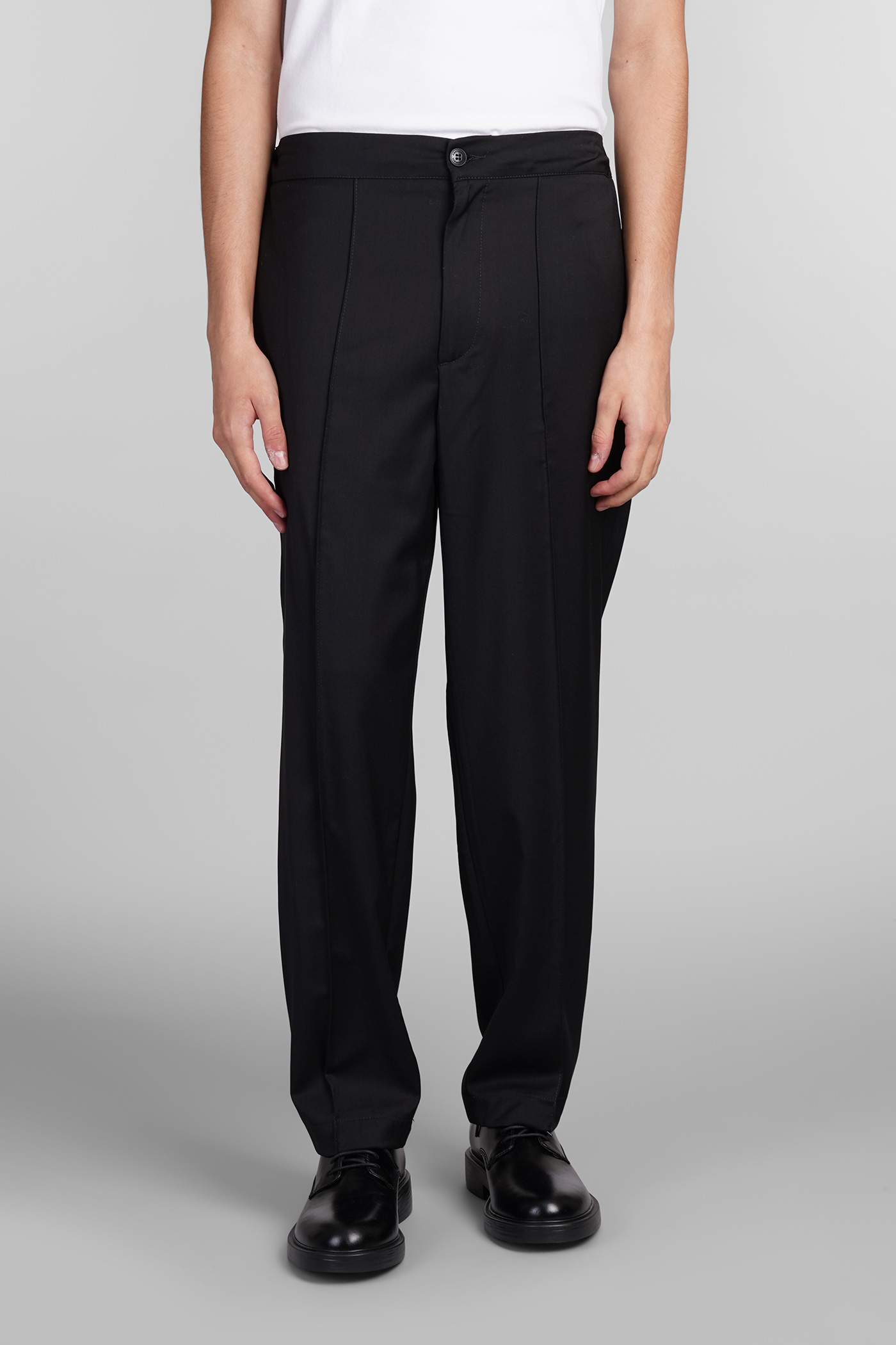 Alexis Pants In Black Wool