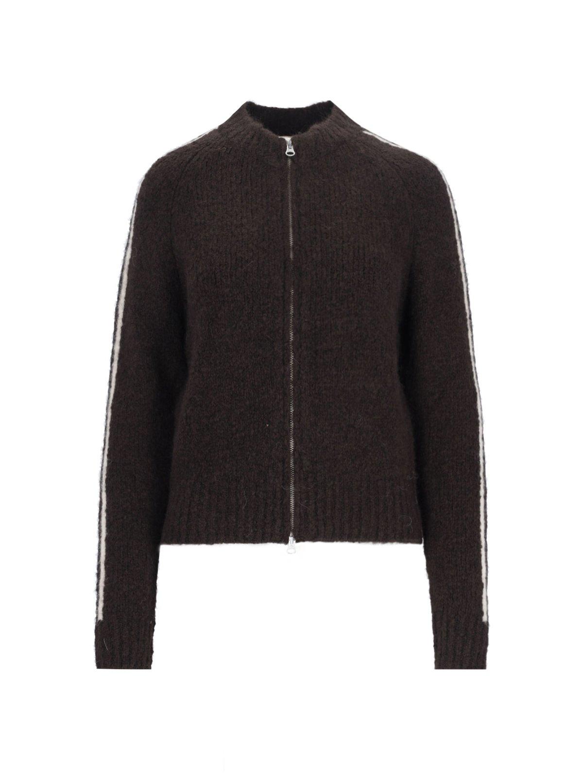 Grand Slam Zip-up Knitted Cardigan