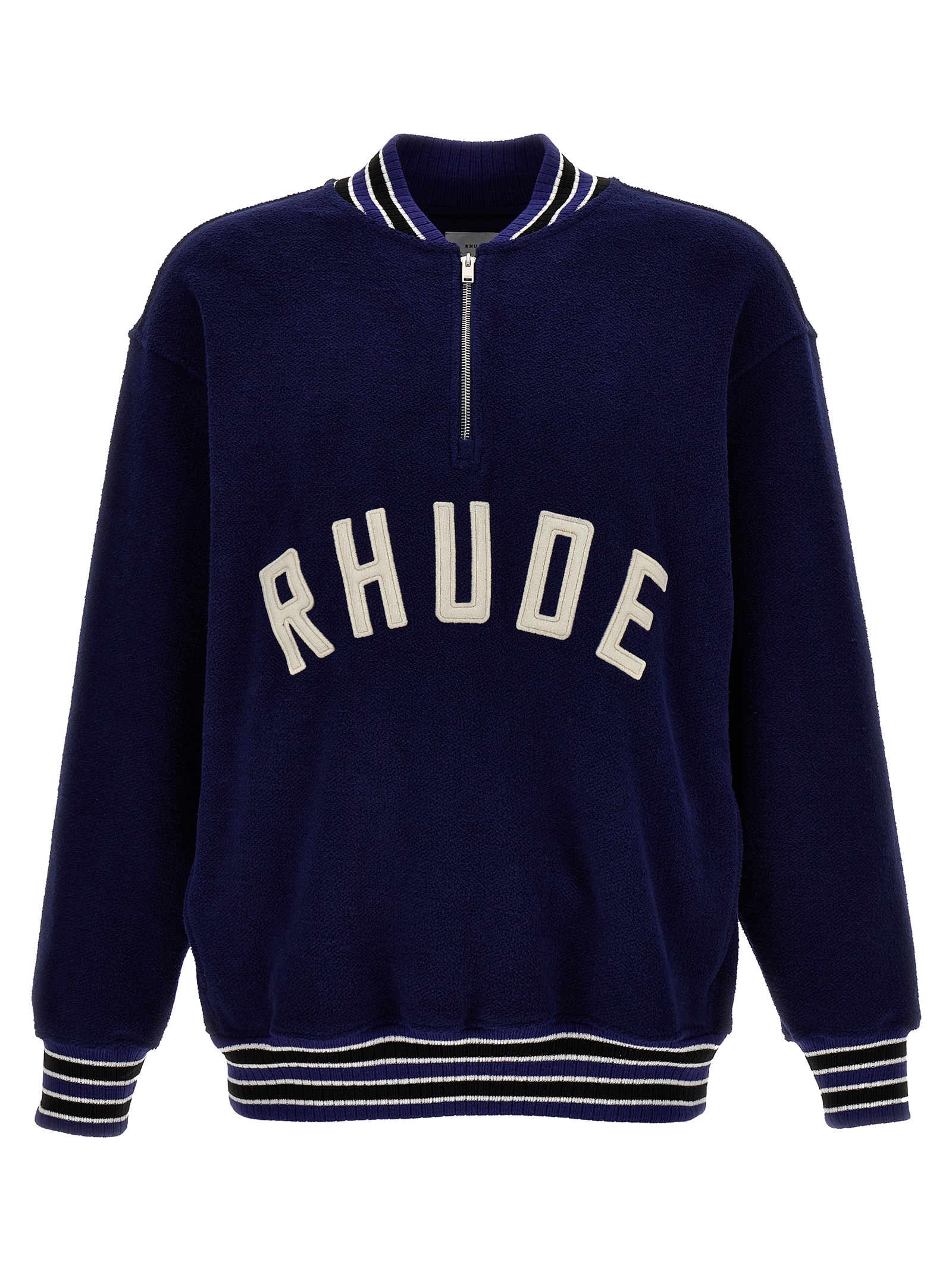 quarter Zip Varsity Sweatshirt