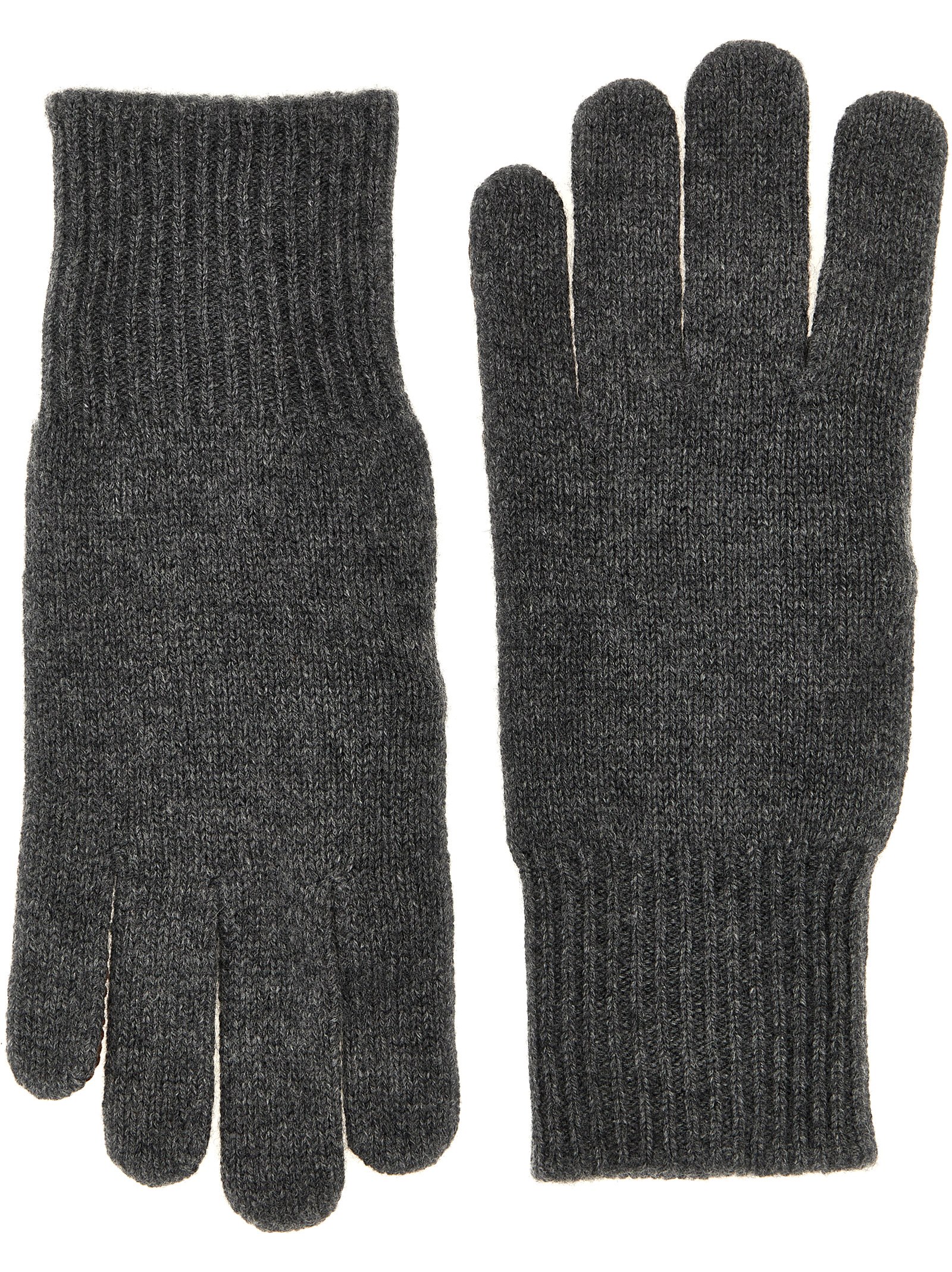 Suede Detail Gloves