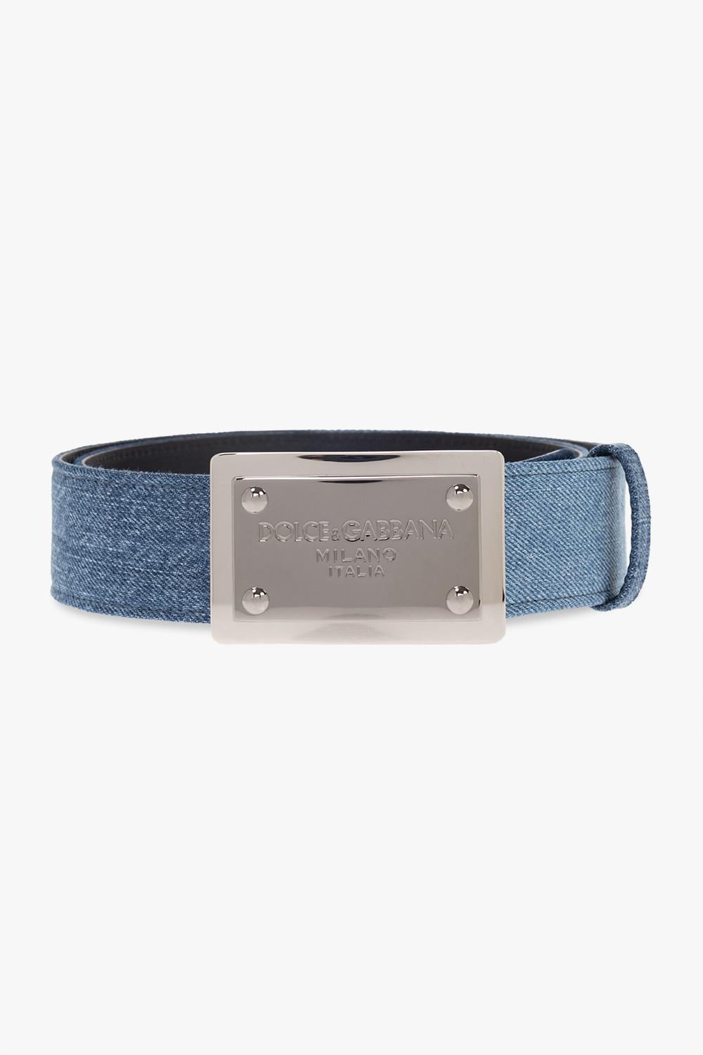 Dolce & Gabbana Denim Belt