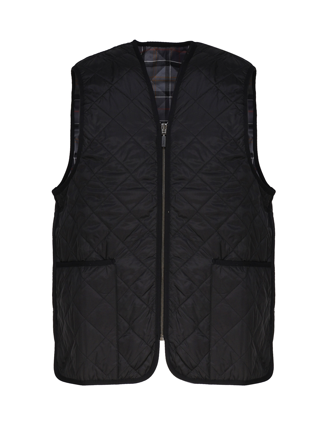 Quilted Vest/zip Lining