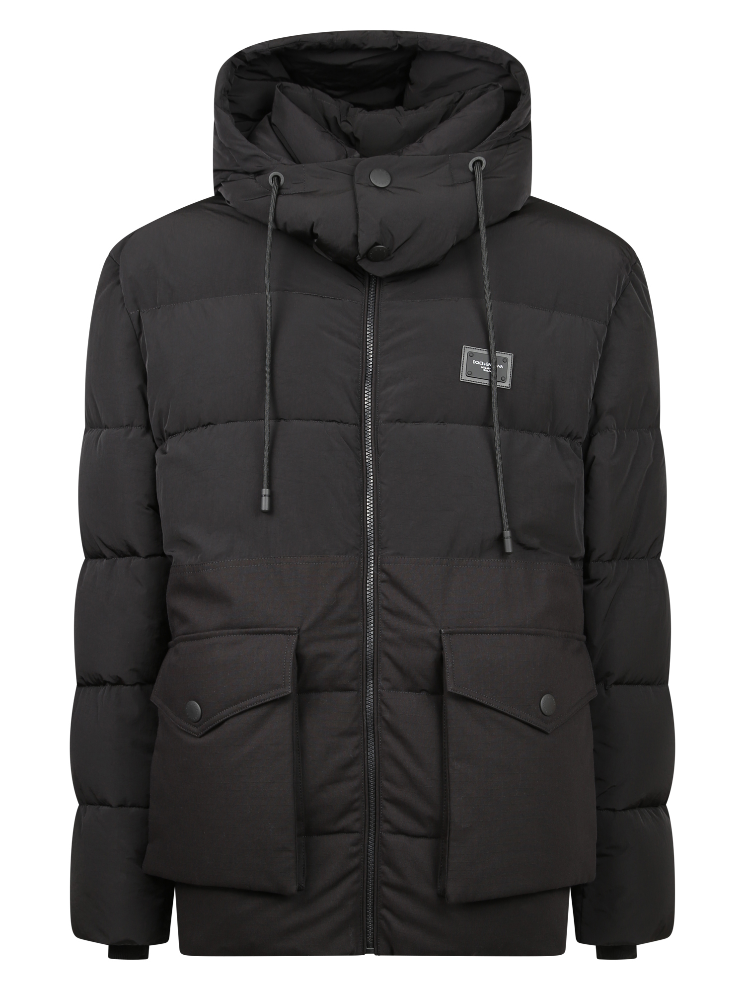 Bimaterial Down Jacket