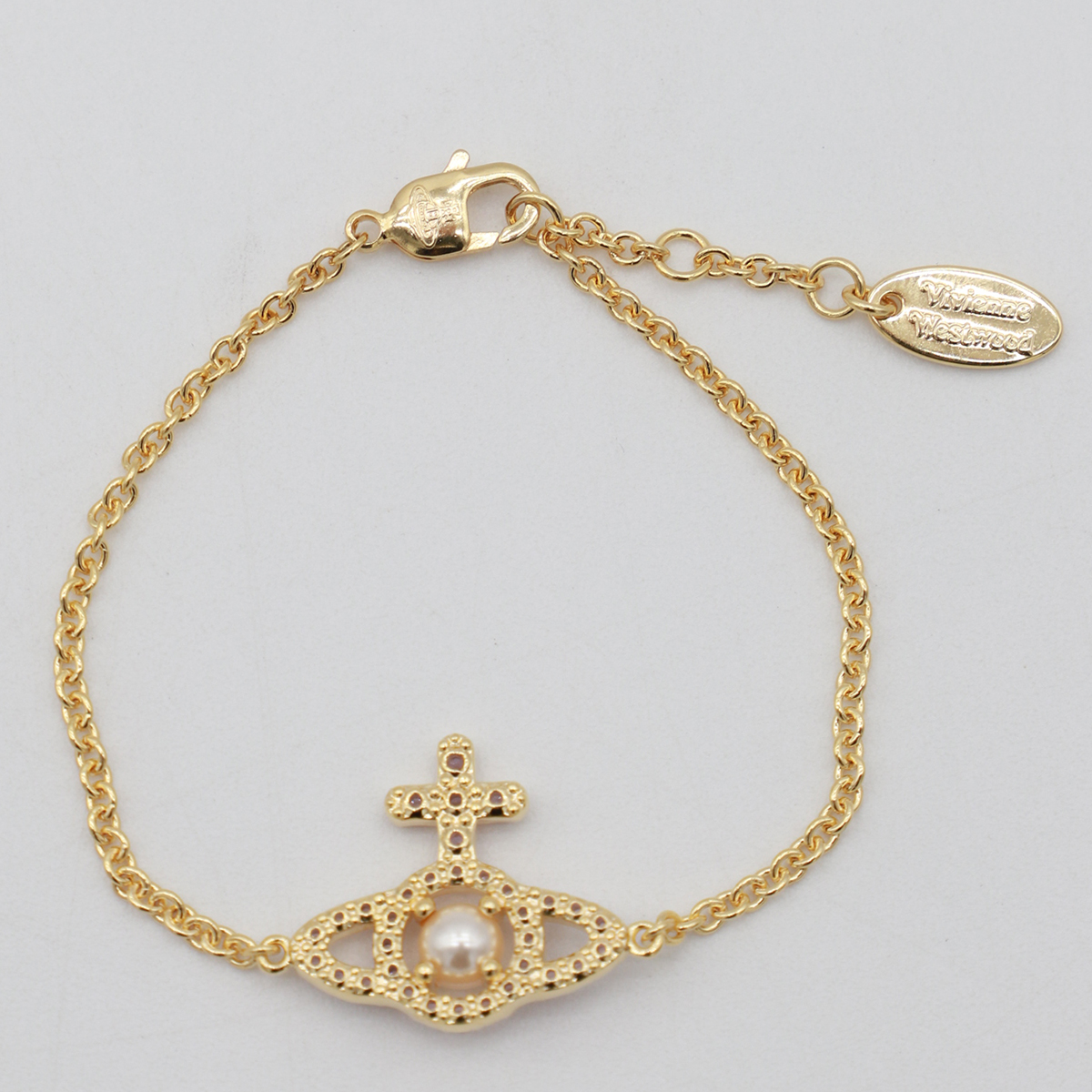 Gold Tone Brass Bracelet