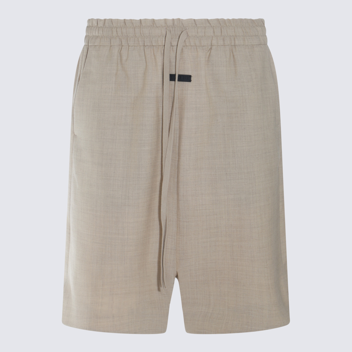 Tan Cotton Shorts