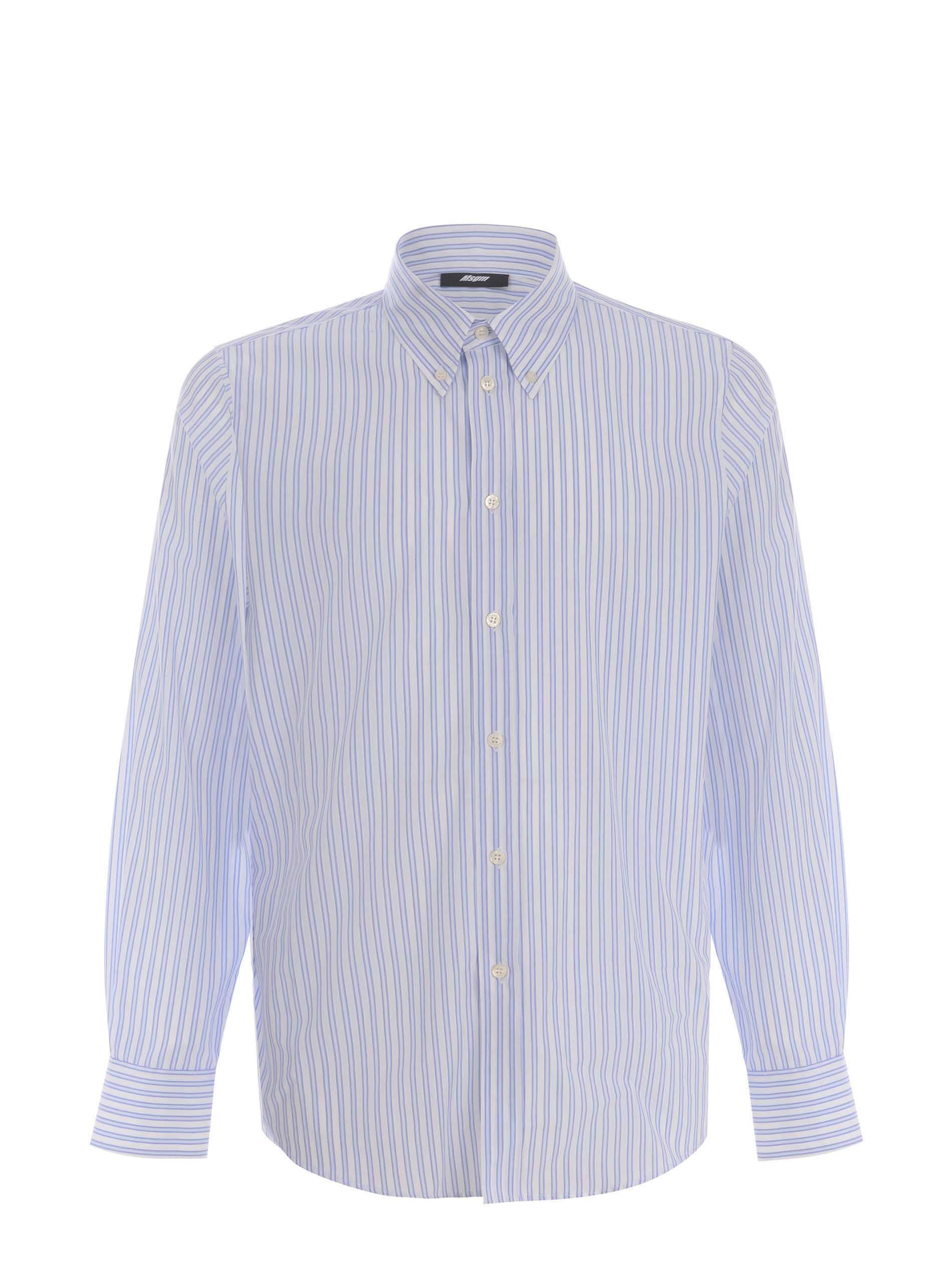 Shirt Msgm Made Of Cotton Poplin