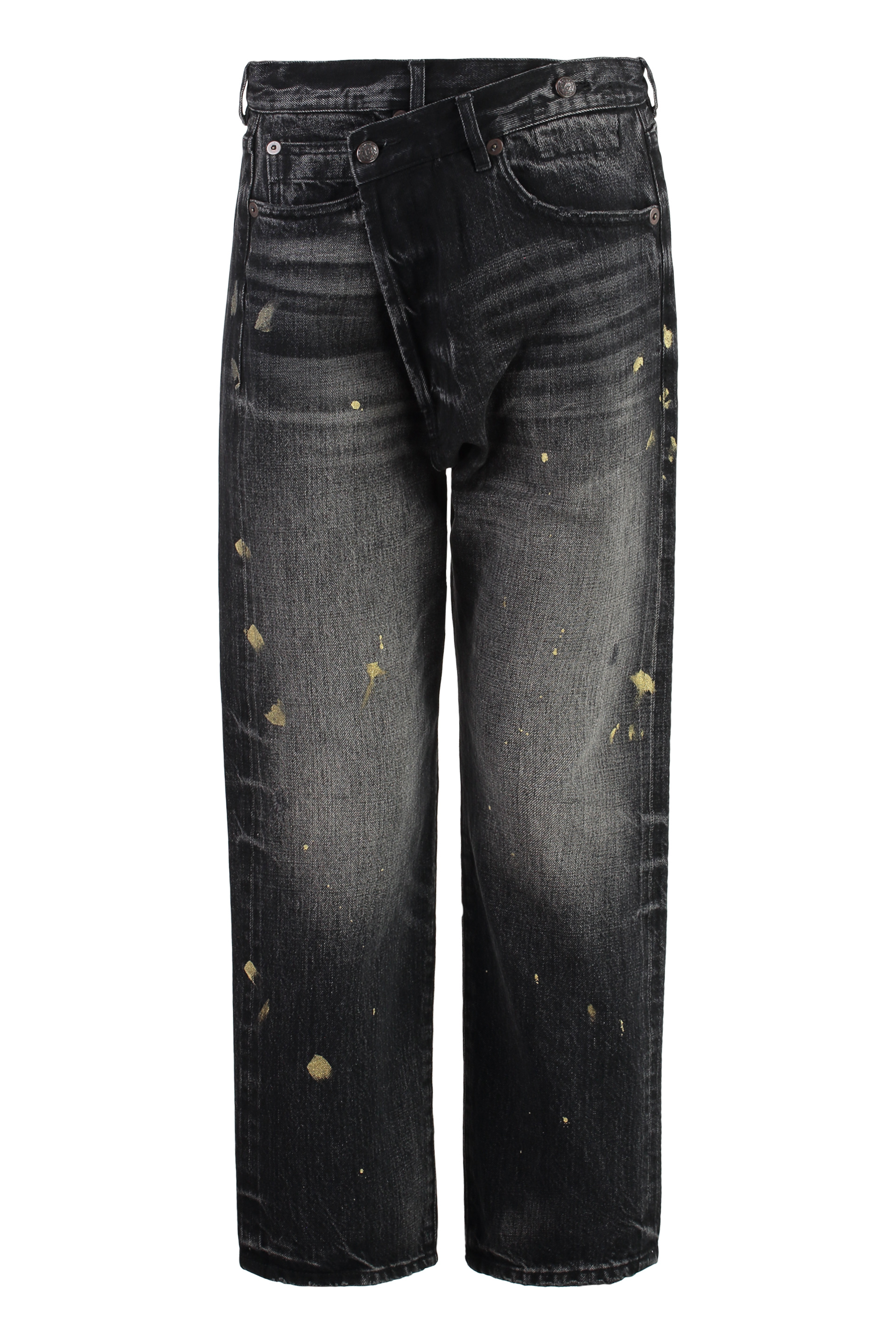 5-pocket Straight-leg Jeans