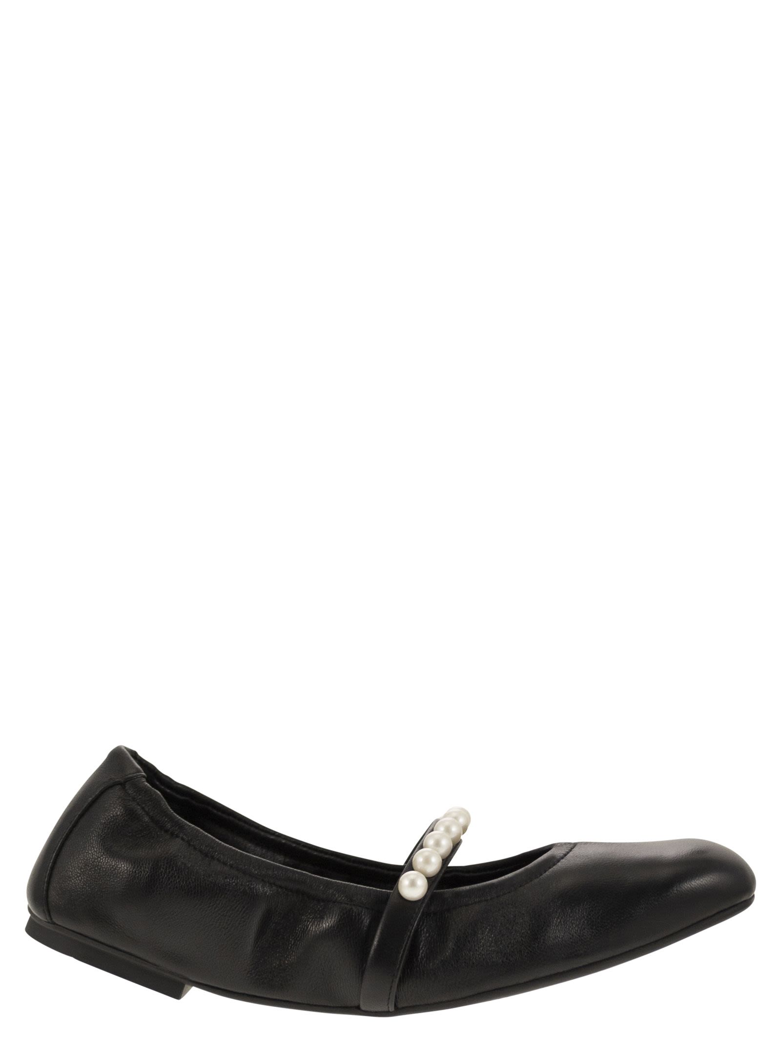 Goldie Ballet Flat Black