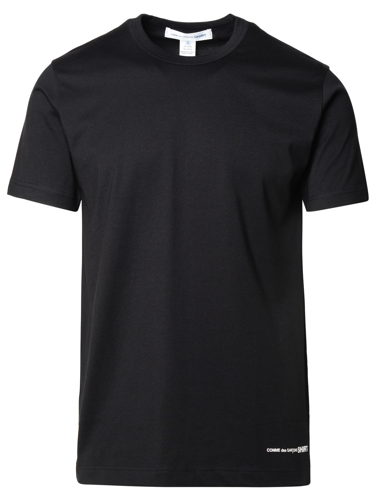 Black Cotton T-shirt