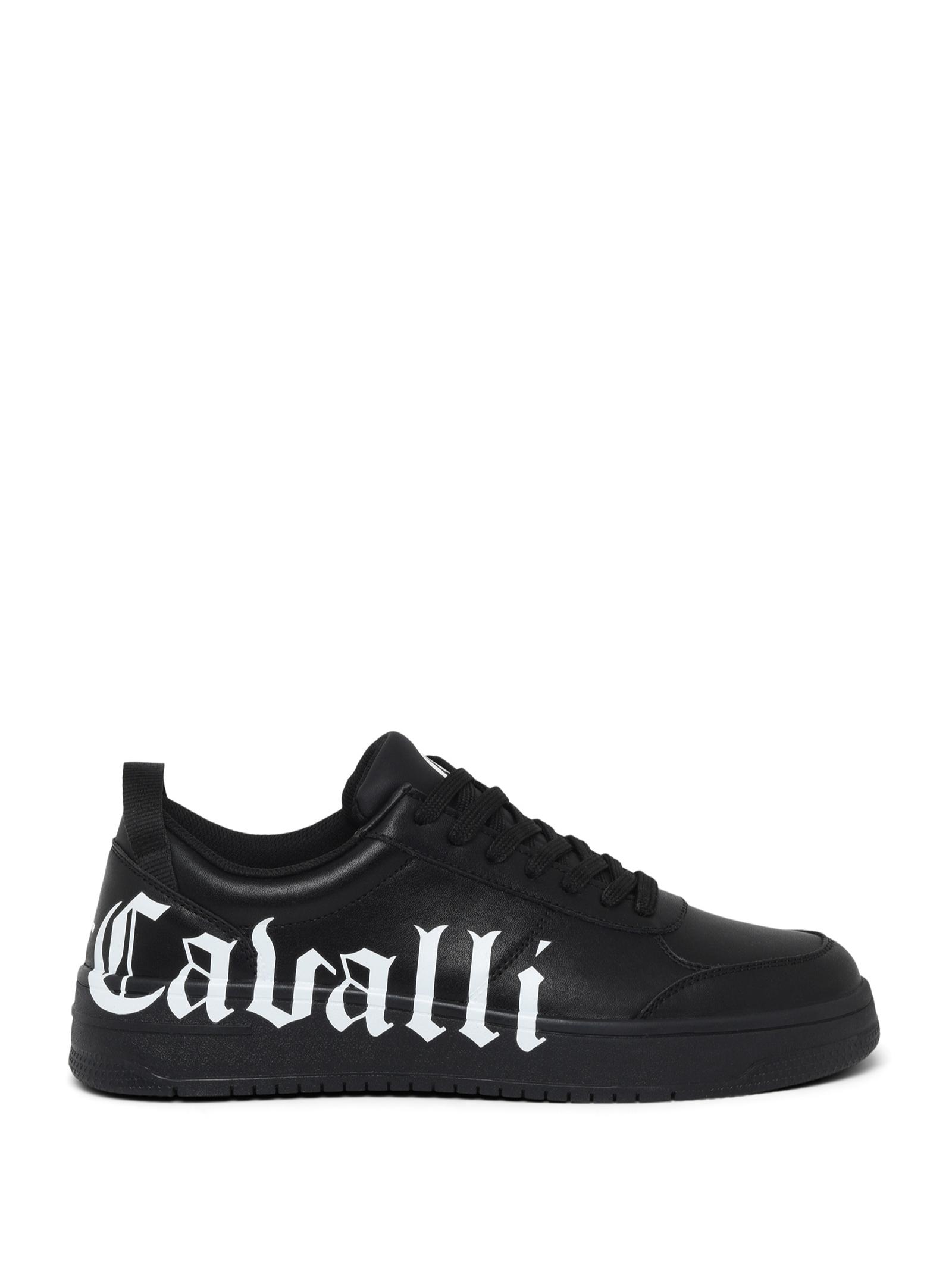 Just Cavalli Sneakers Men Color Black In Black